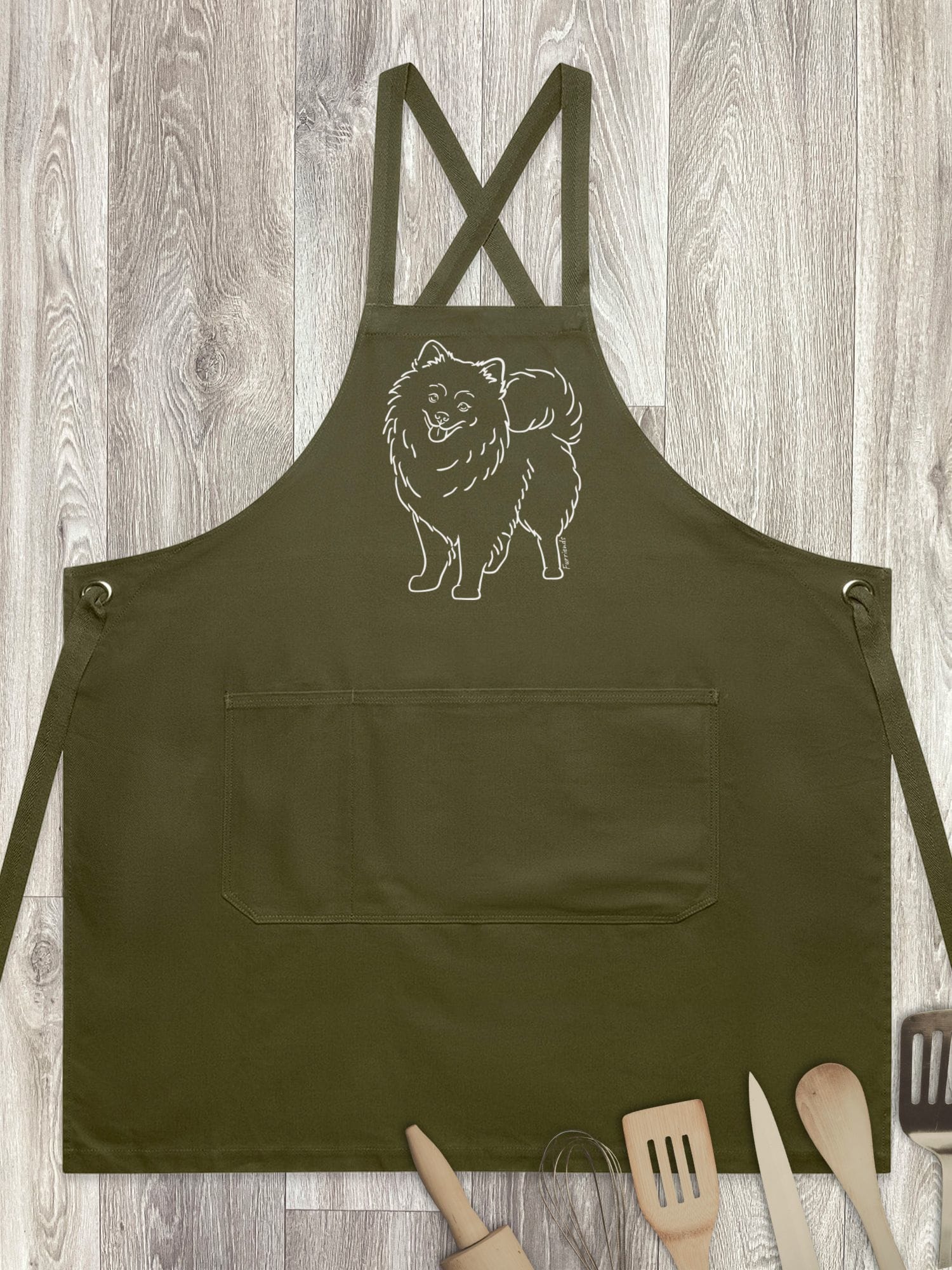 Pomeranian Jarrah Crossback Apron - Image 9