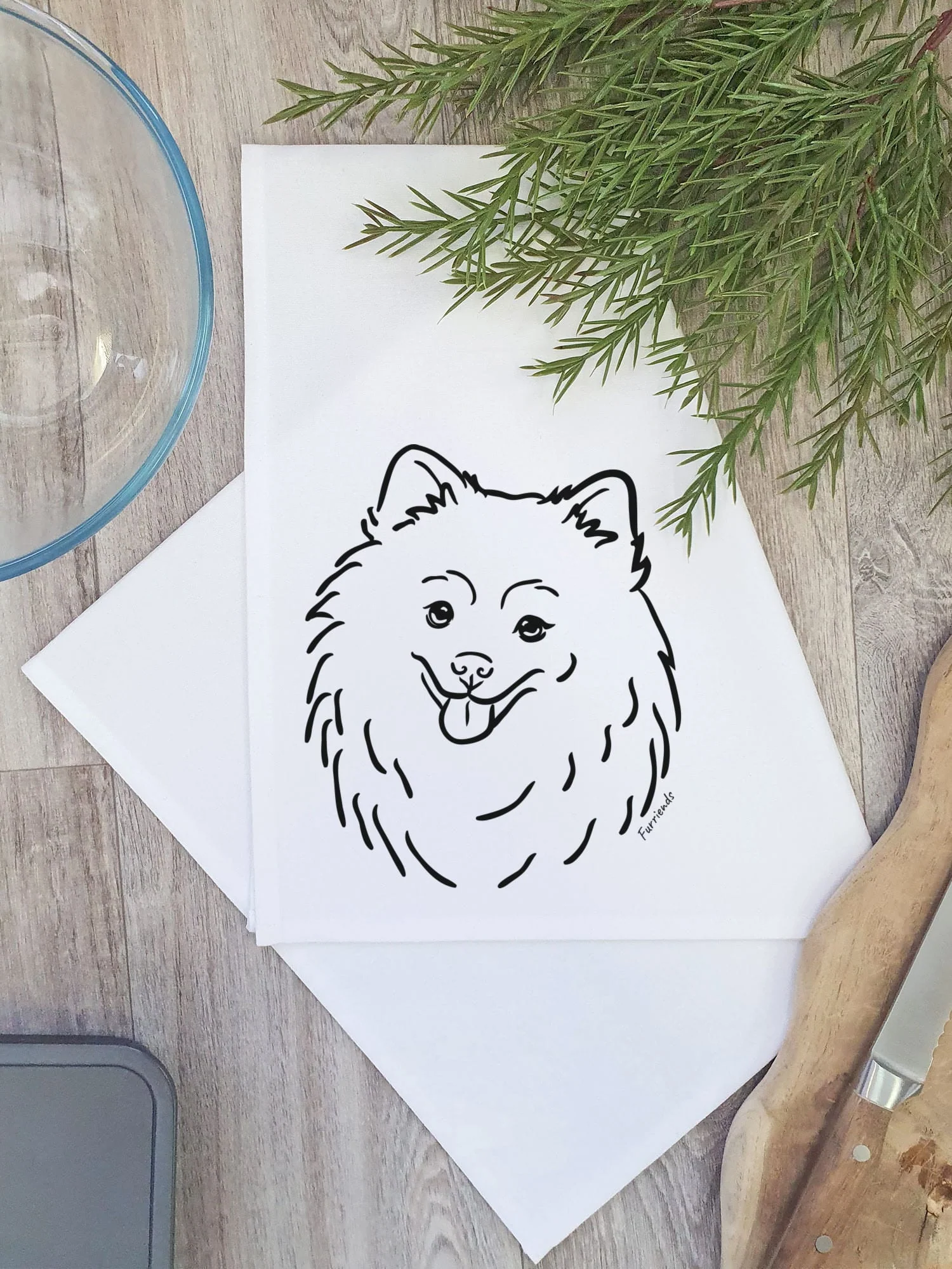 Pomeranian Tea Towel - Image 5