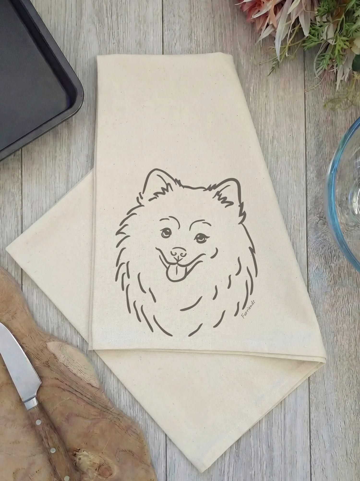 Pomeranian Tea Towel - Image 6