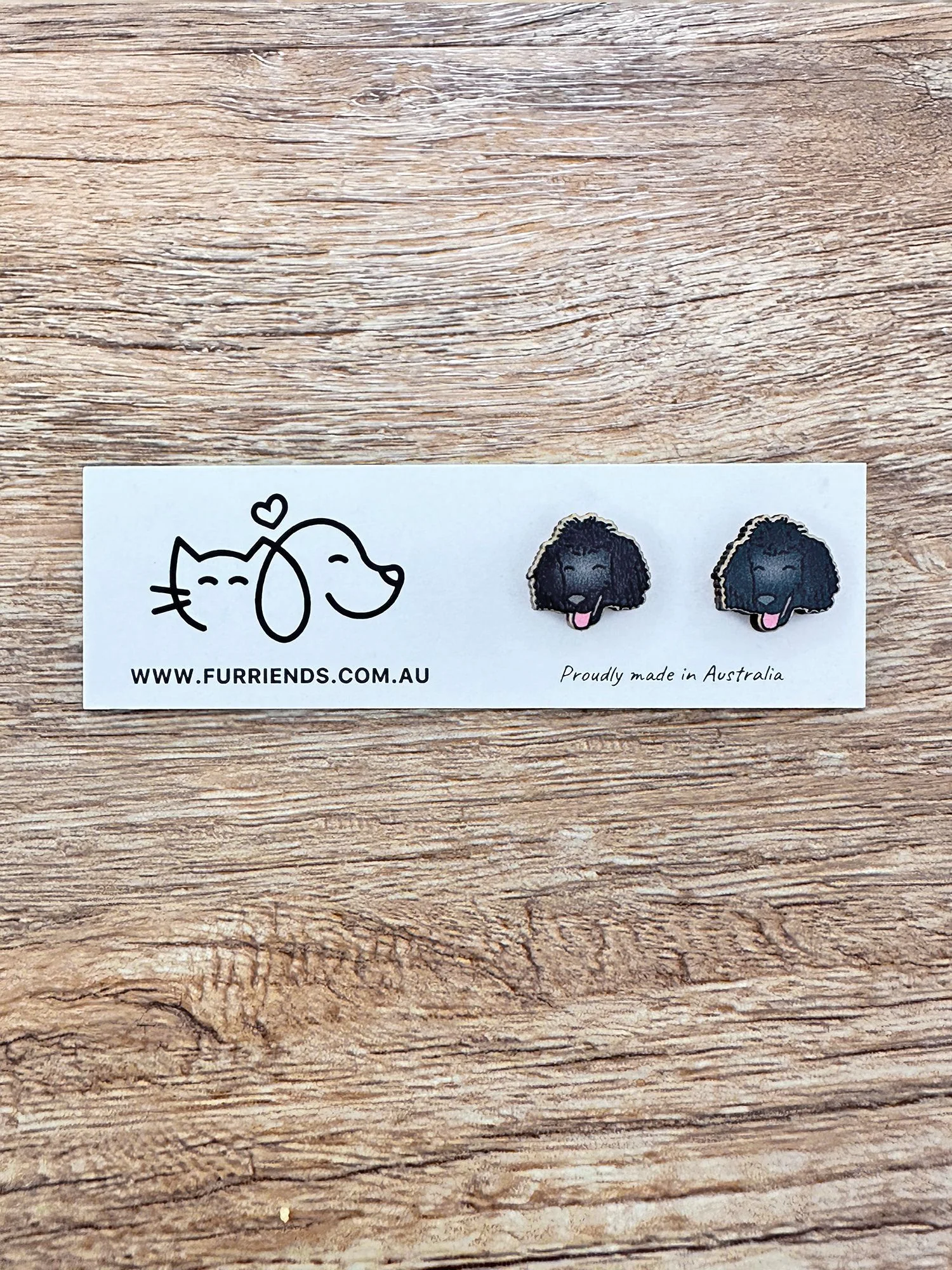 Poodle ColourPop Stud Earrings - Image 4