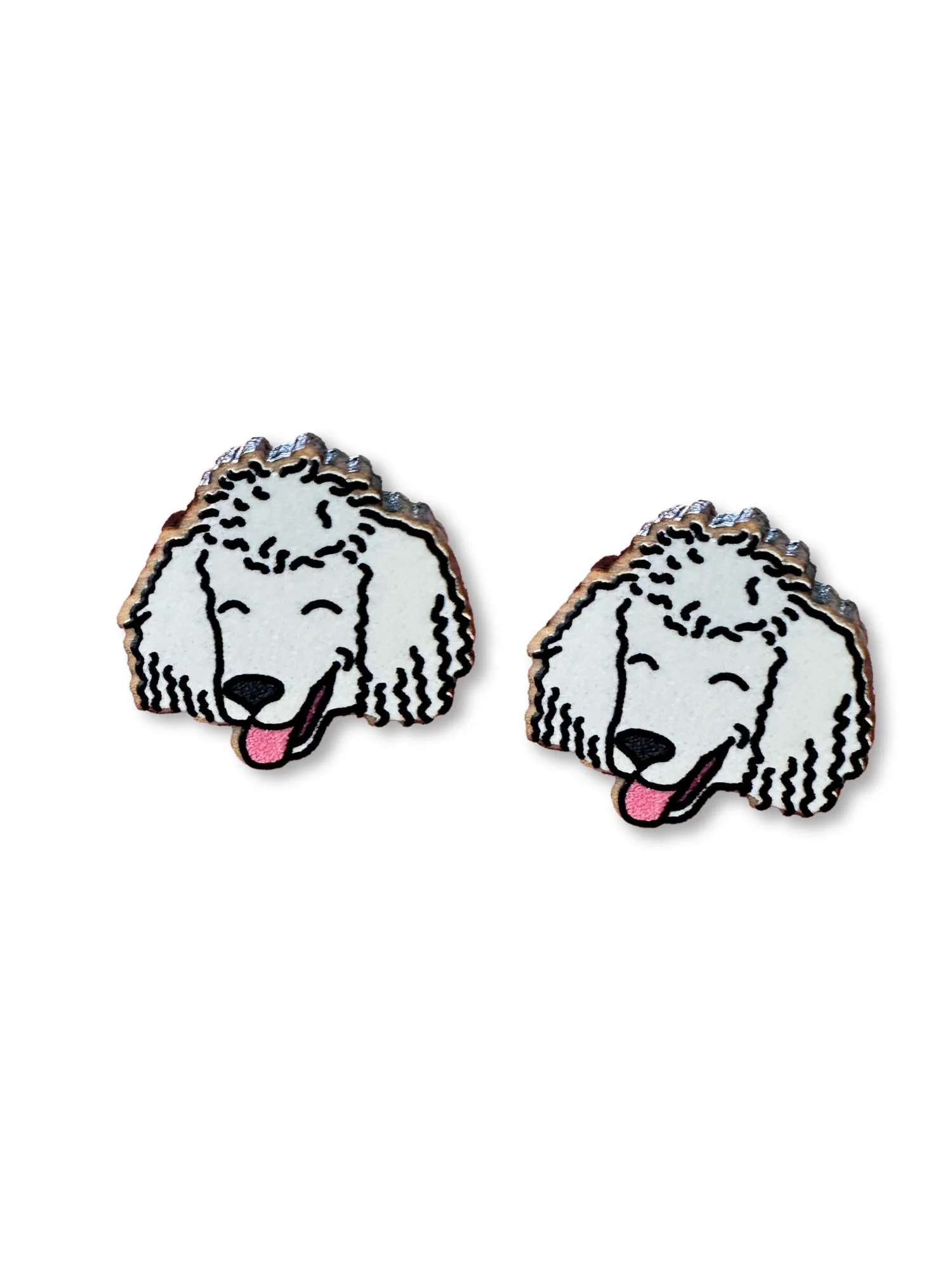 Poodle ColourPop Stud Earrings - Image 5