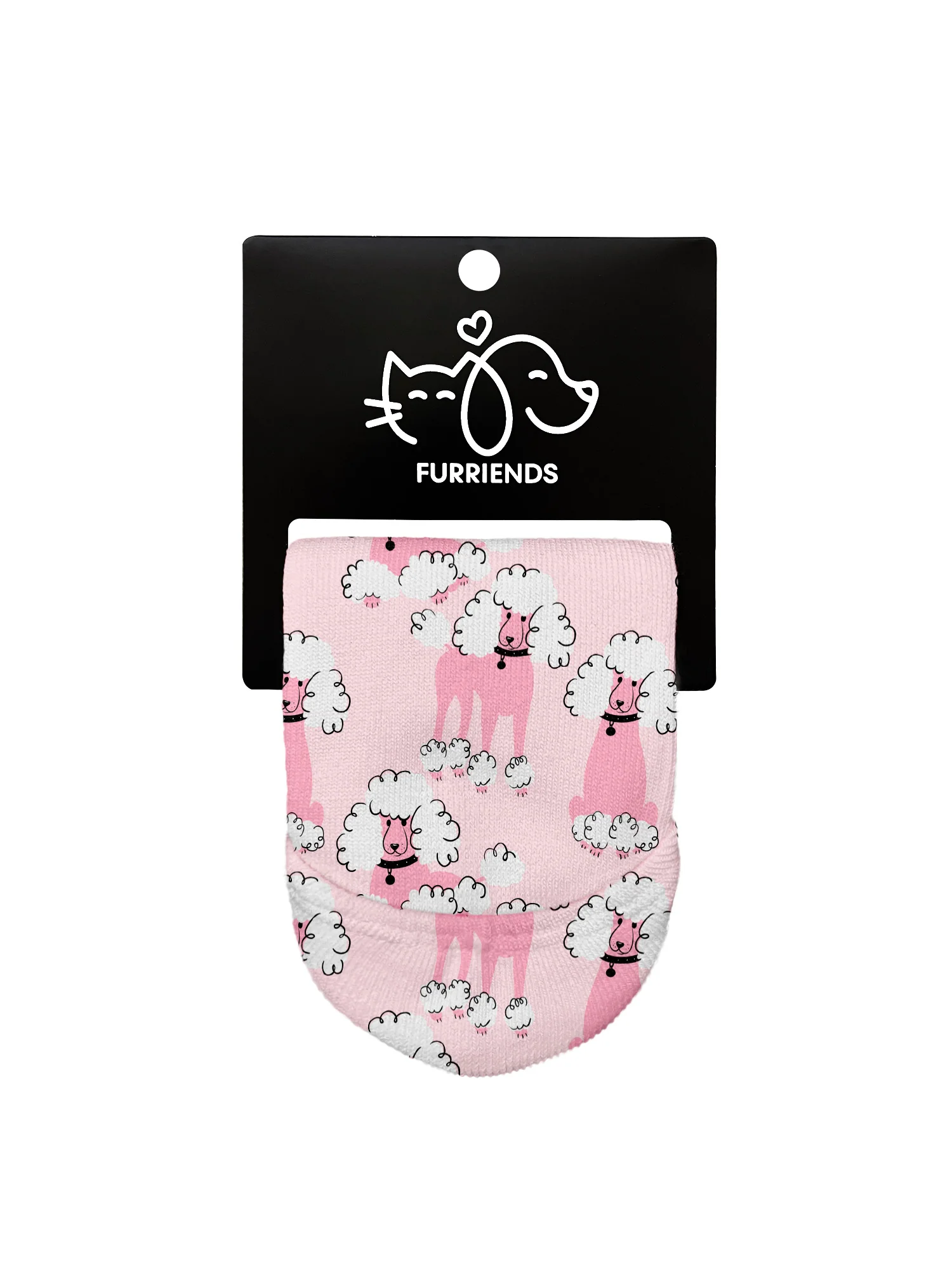 Pretty Poodles No Show Socks - Image 3