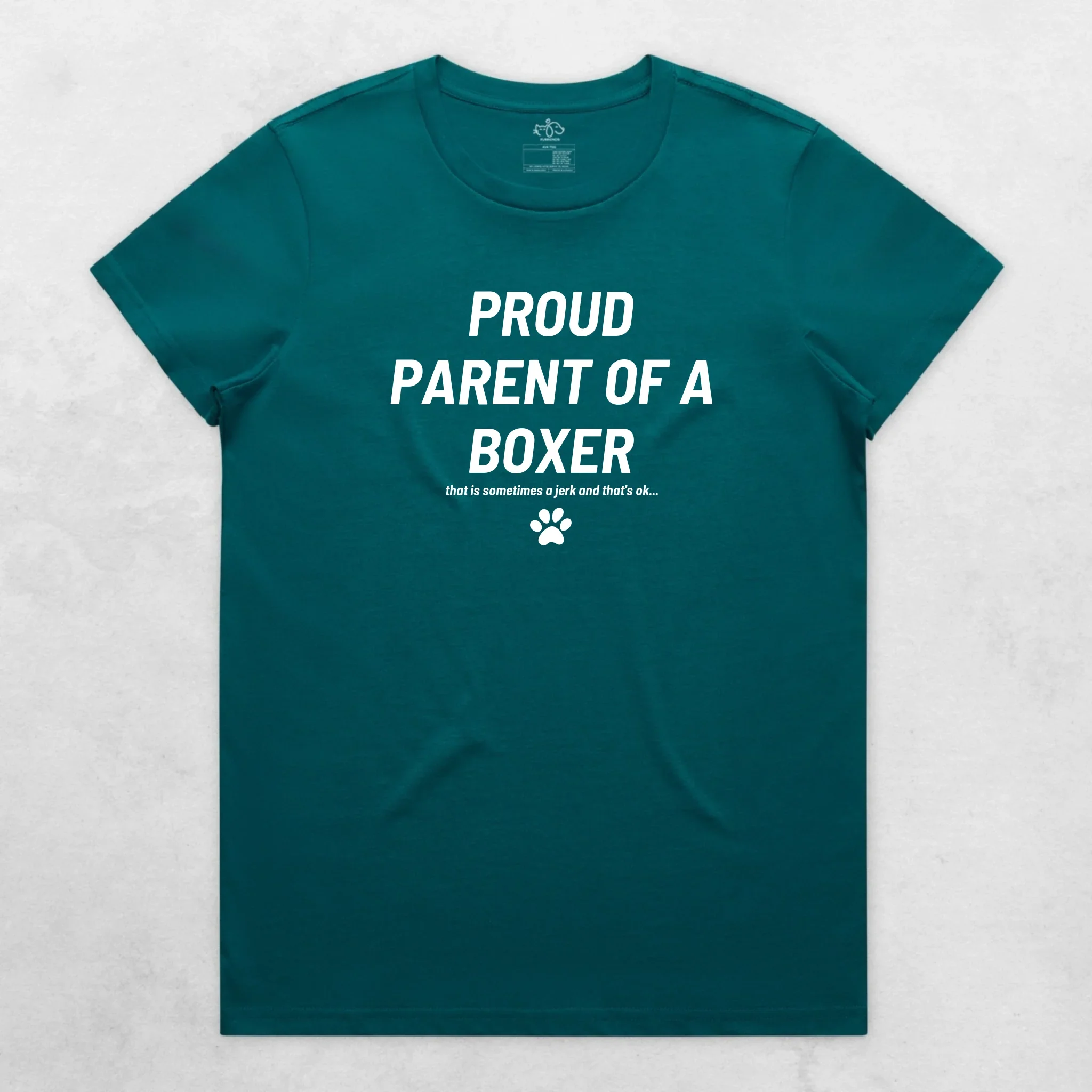 Proud Parent Of A Boxer Regular Fit T-Shirt - Image 4