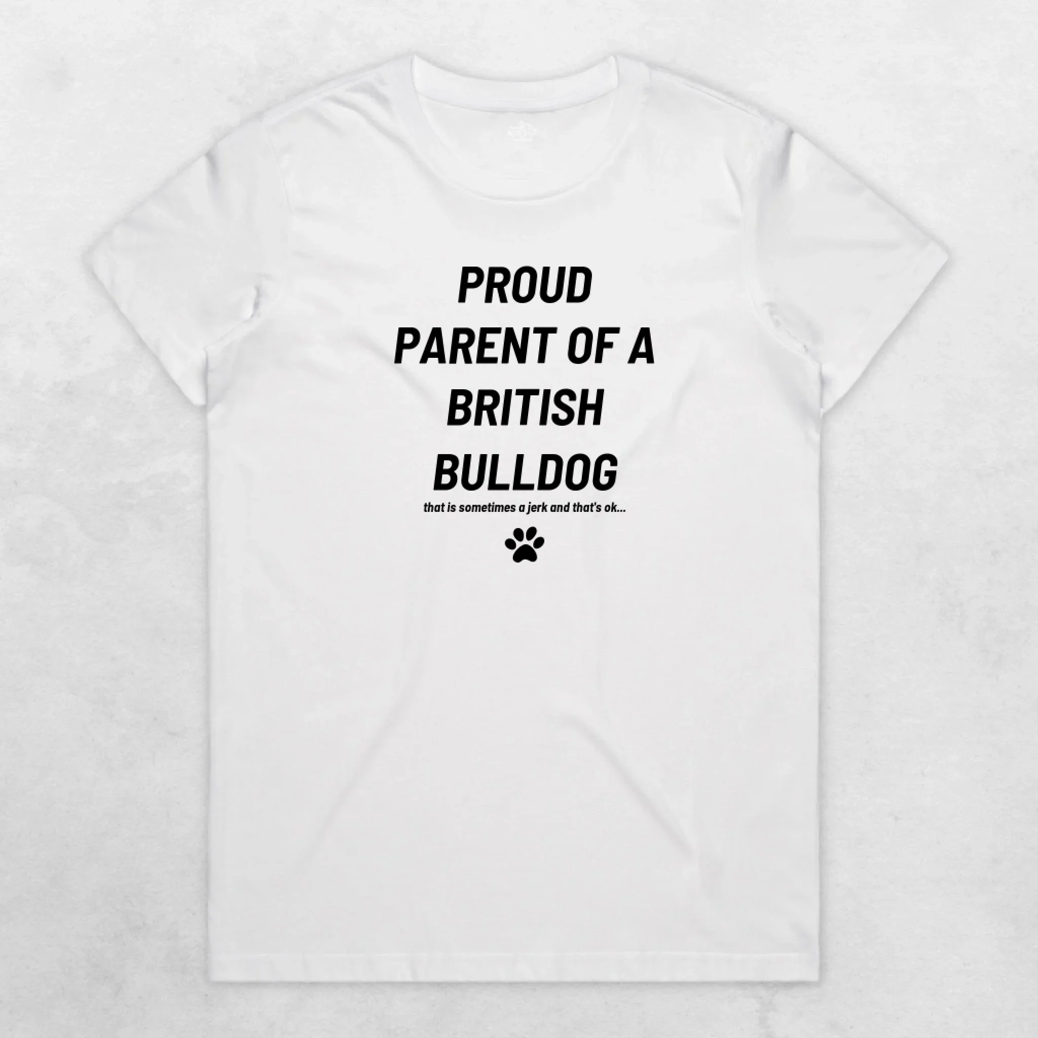 Proud Parent Of A British Bulldog Regular Fit T-Shirt - Image 8
