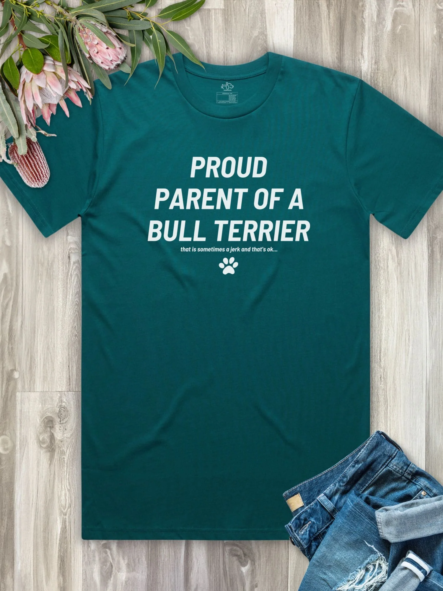 Proud Parent Of A Bull Terrier Regular Fit T-Shirt - Image 8