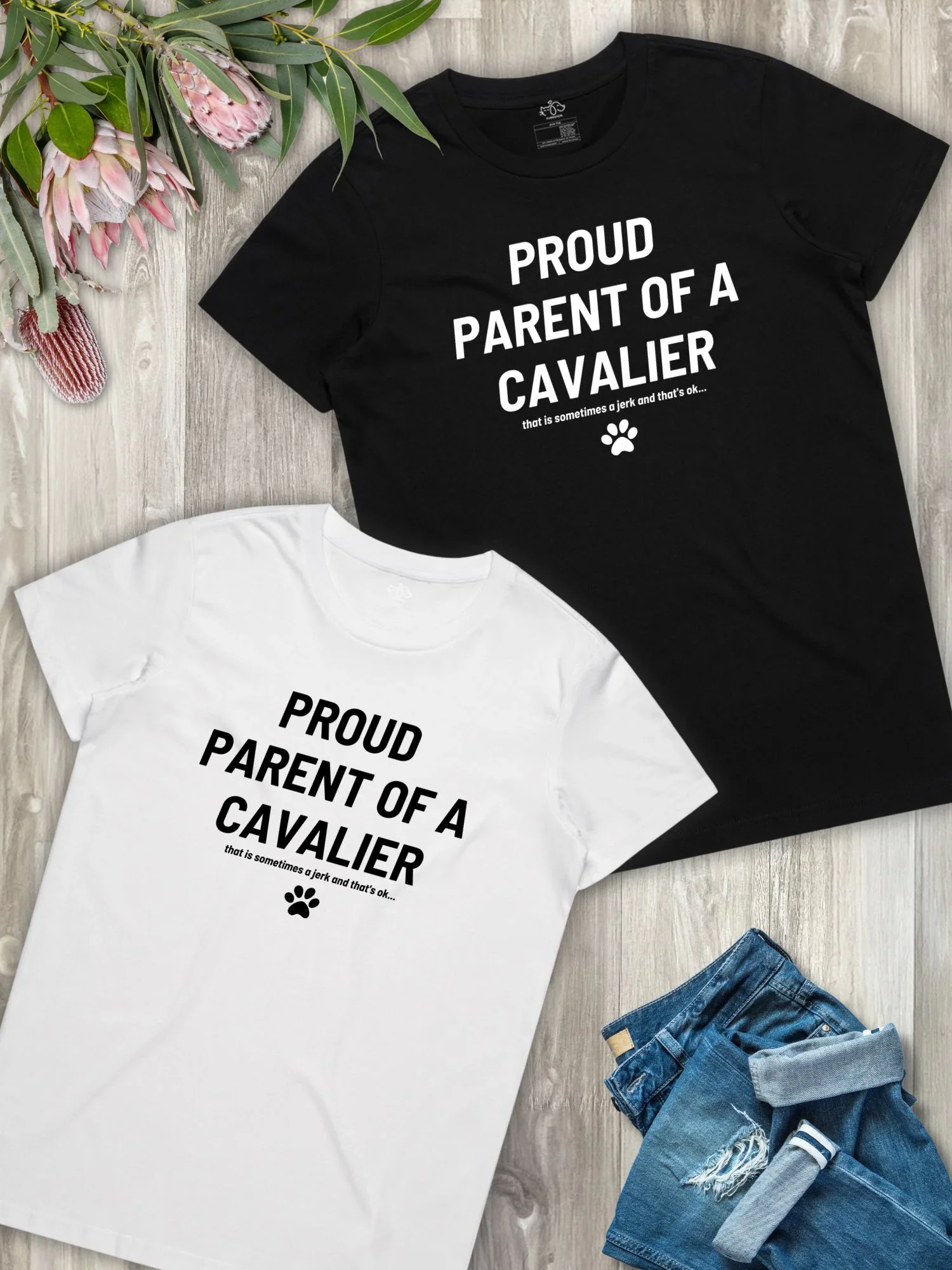 Proud Parent Of A Cavalier Regular Fit T-Shirt - Image 2