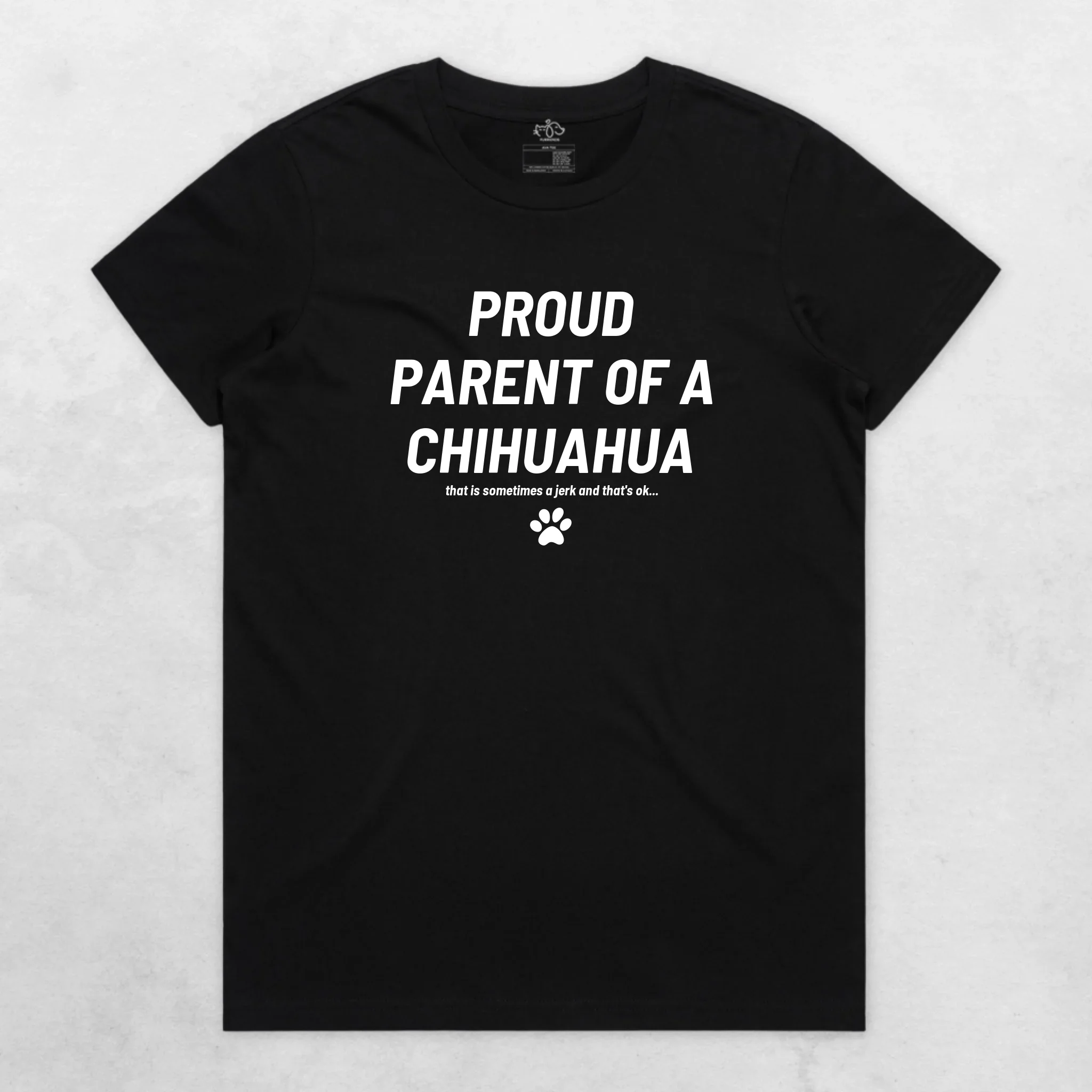 Proud Parent Of A Chihuahua Regular Fit T-Shirt - Image 3