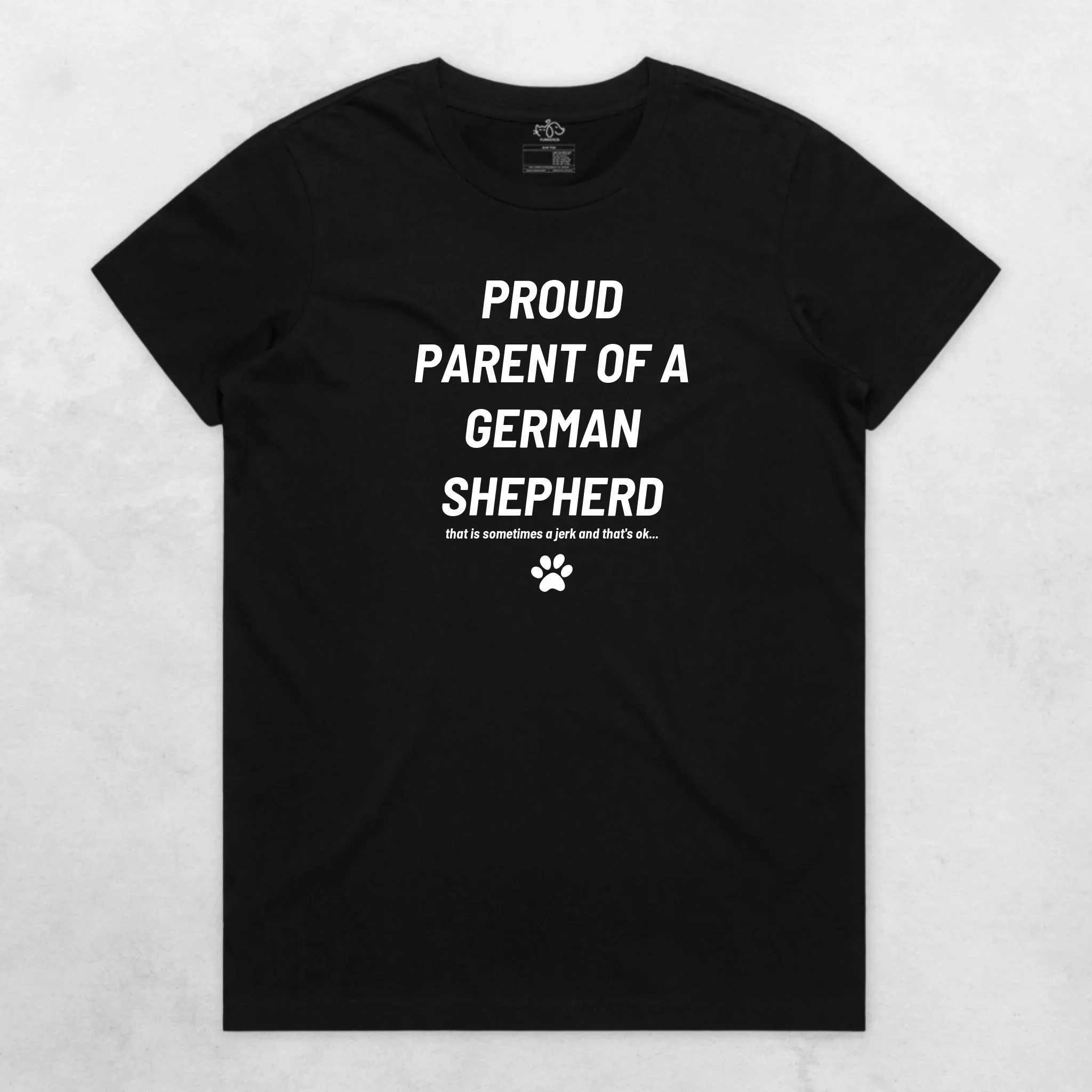 Proud Parent Of A German Shepherd Regular Fit T-Shirt - Image 2
