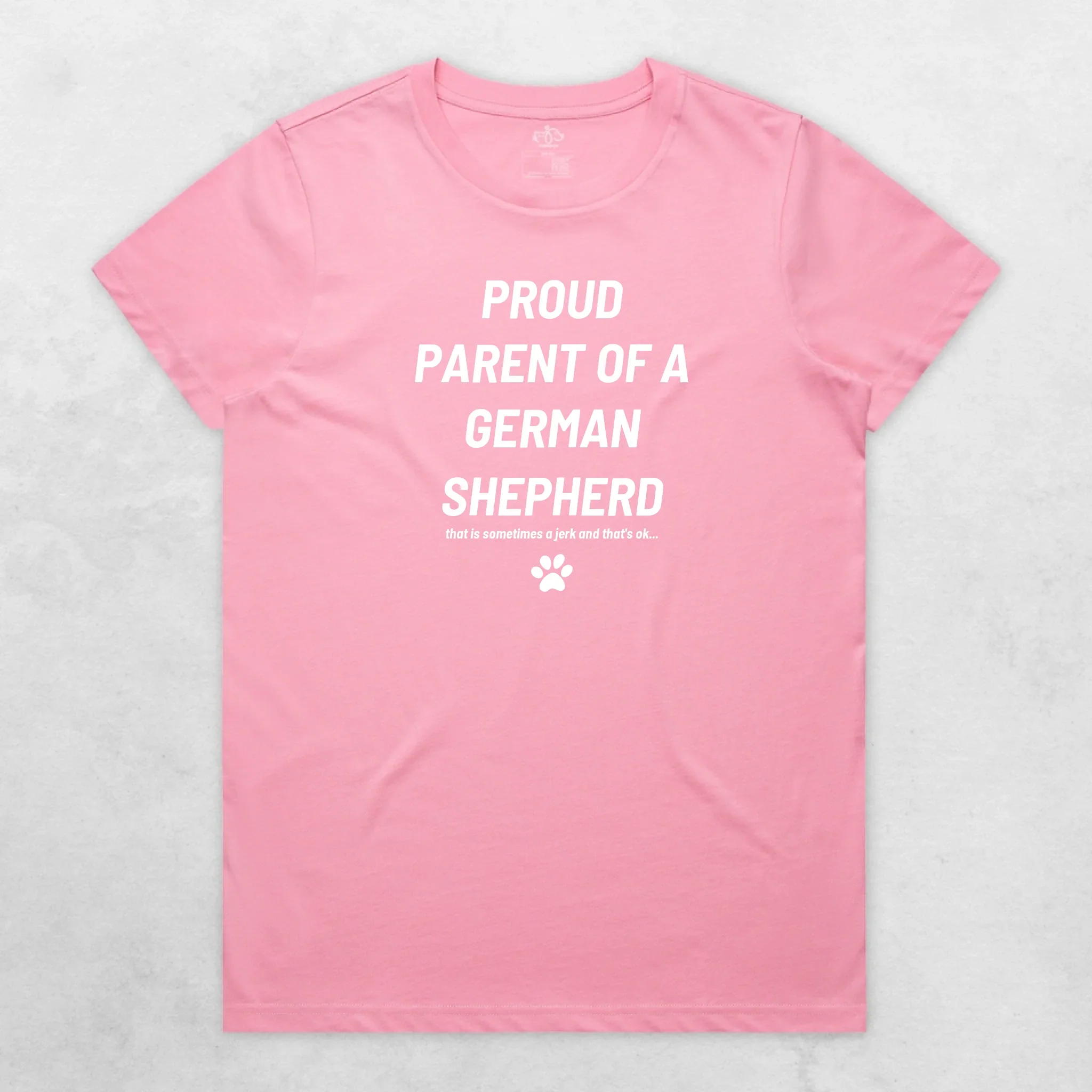 Proud Parent Of A German Shepherd Regular Fit T-Shirt - Image 4