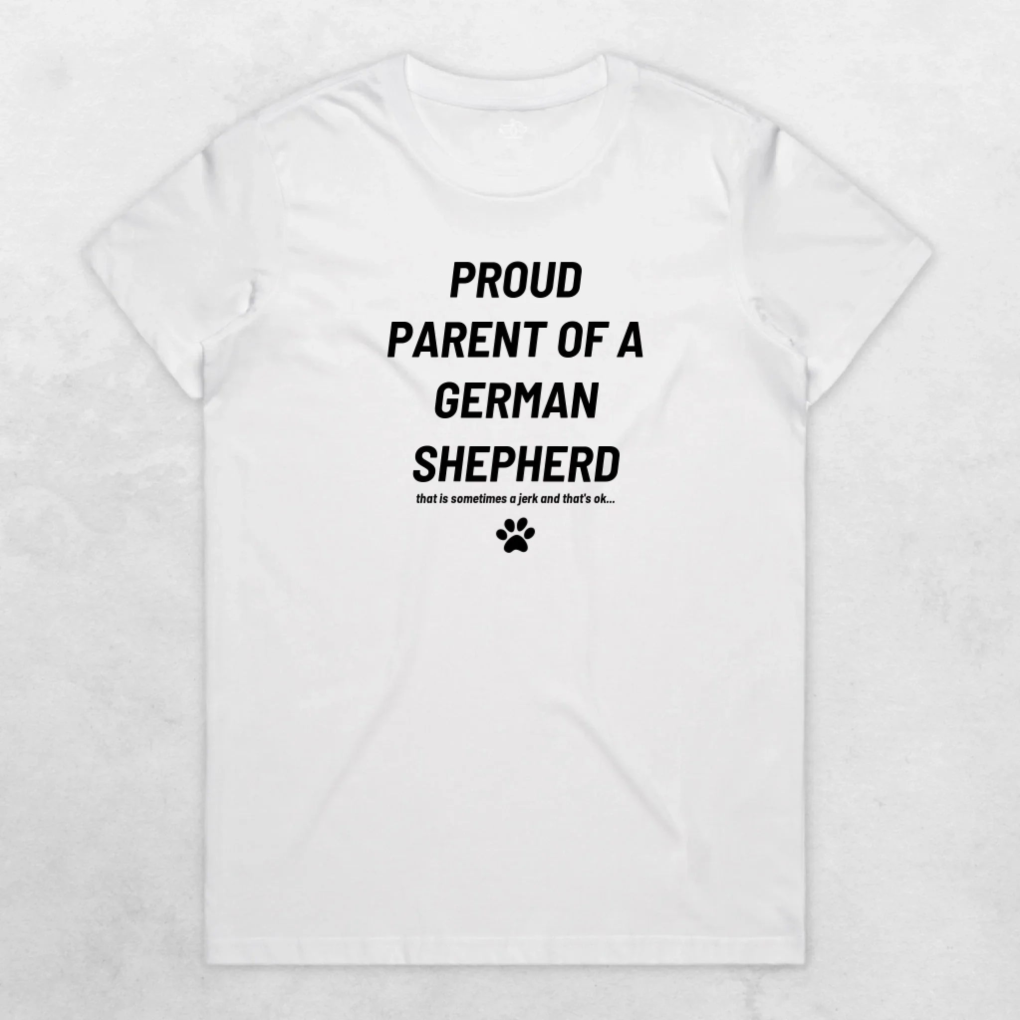 Proud Parent Of A German Shepherd Regular Fit T-Shirt - Image 7