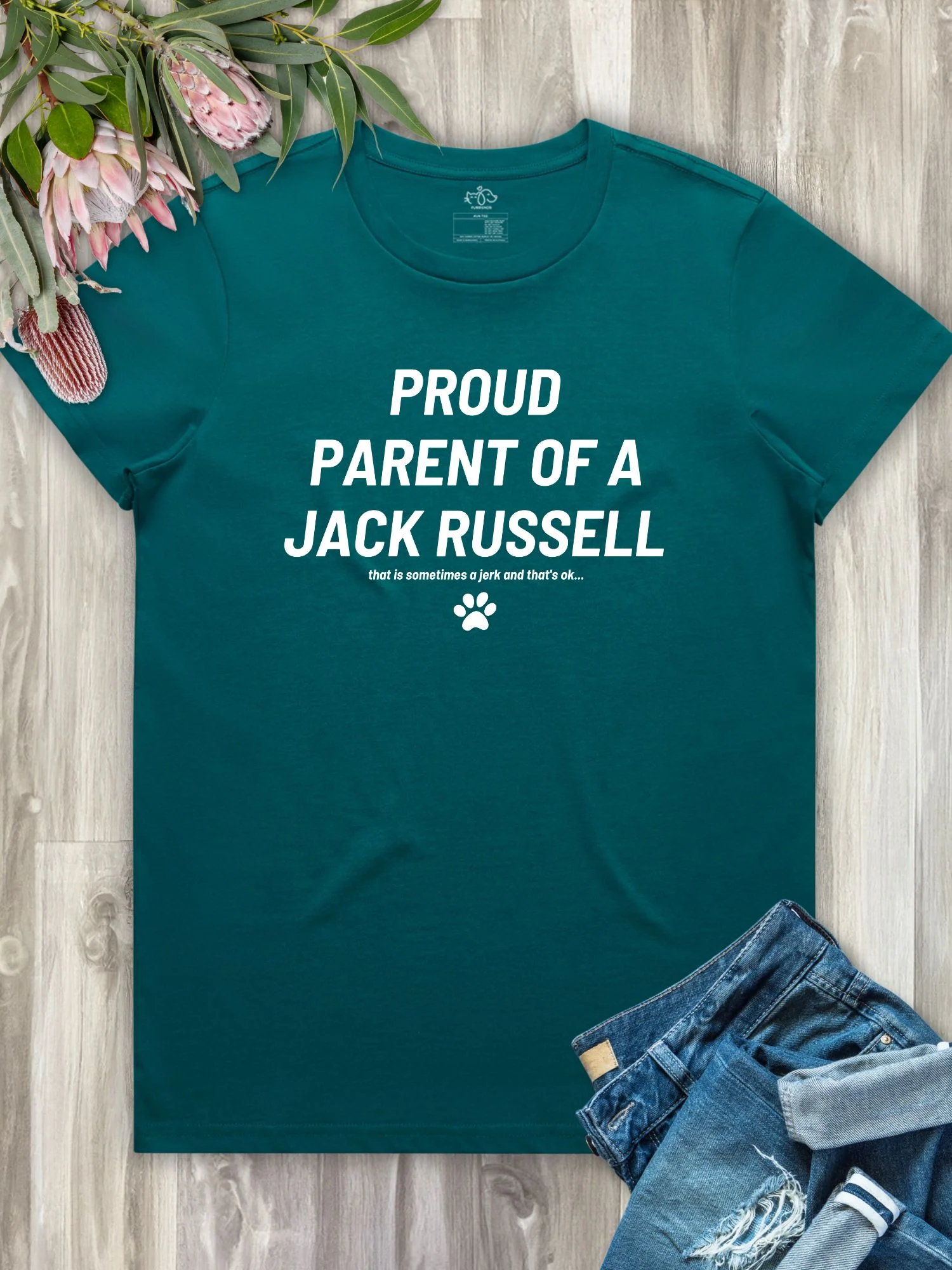 Proud Parent Of A Jack Russell Regular Fit T-Shirt - Image 7