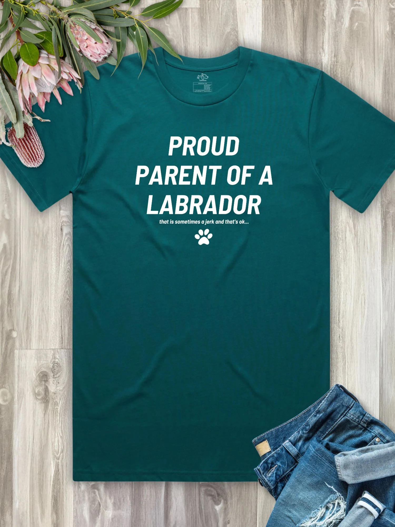 Proud Parent Of A Labrador Regular Fit T-Shirt - Image 2