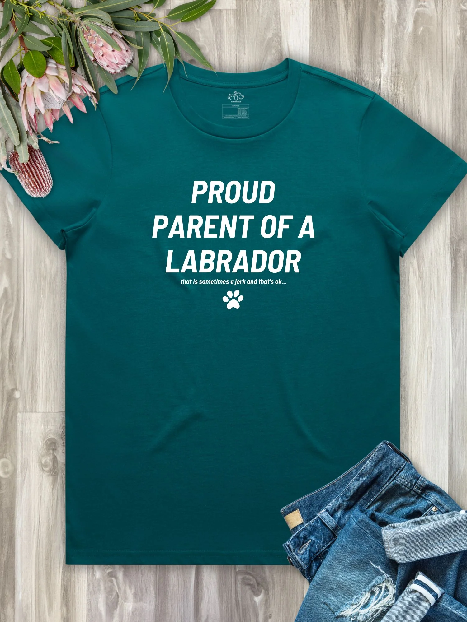 Proud Parent Of A Labrador Regular Fit T-Shirt - Image 7