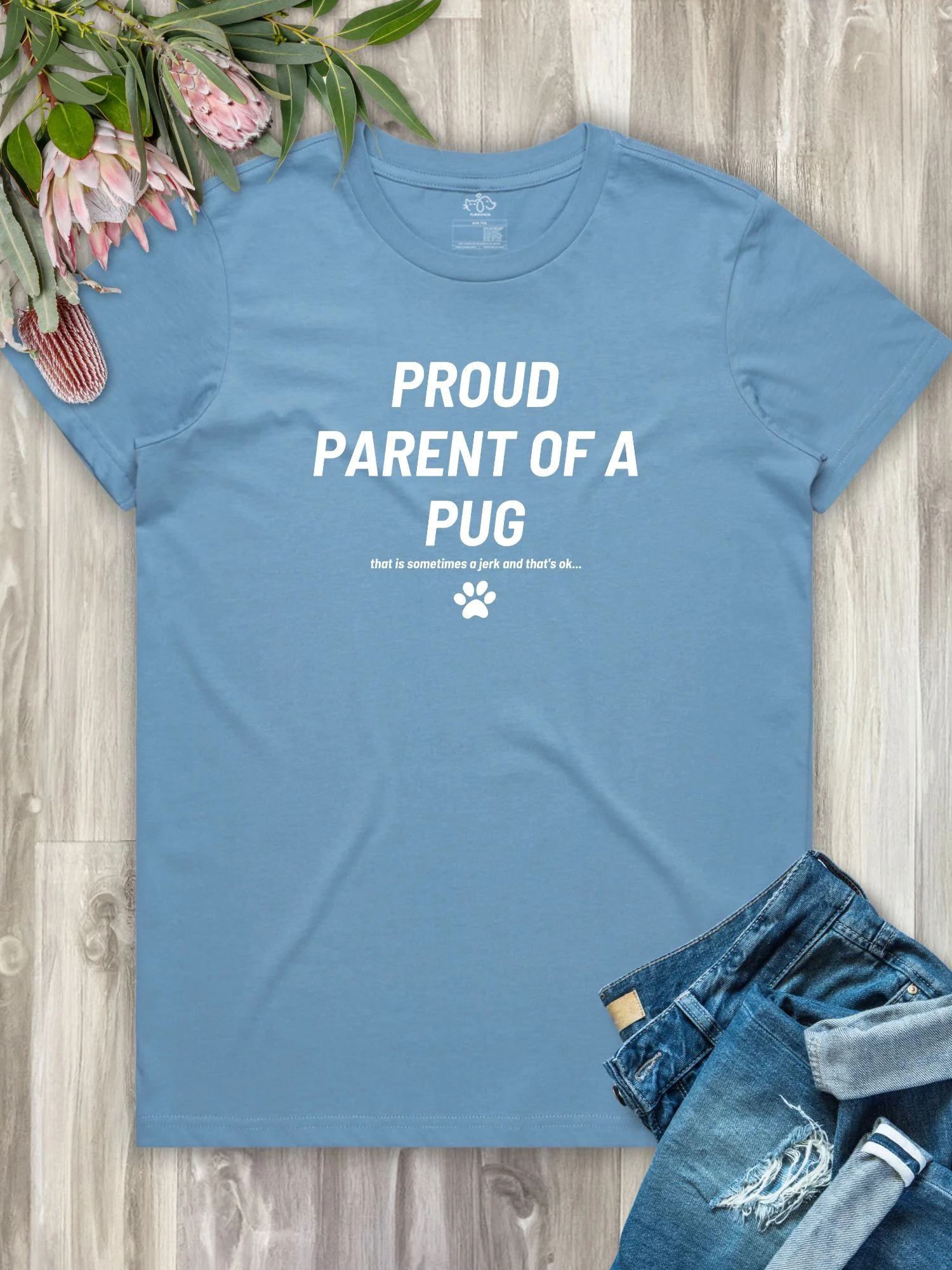 Proud Parent Of A Pug Regular Fit T-Shirt - Image 10