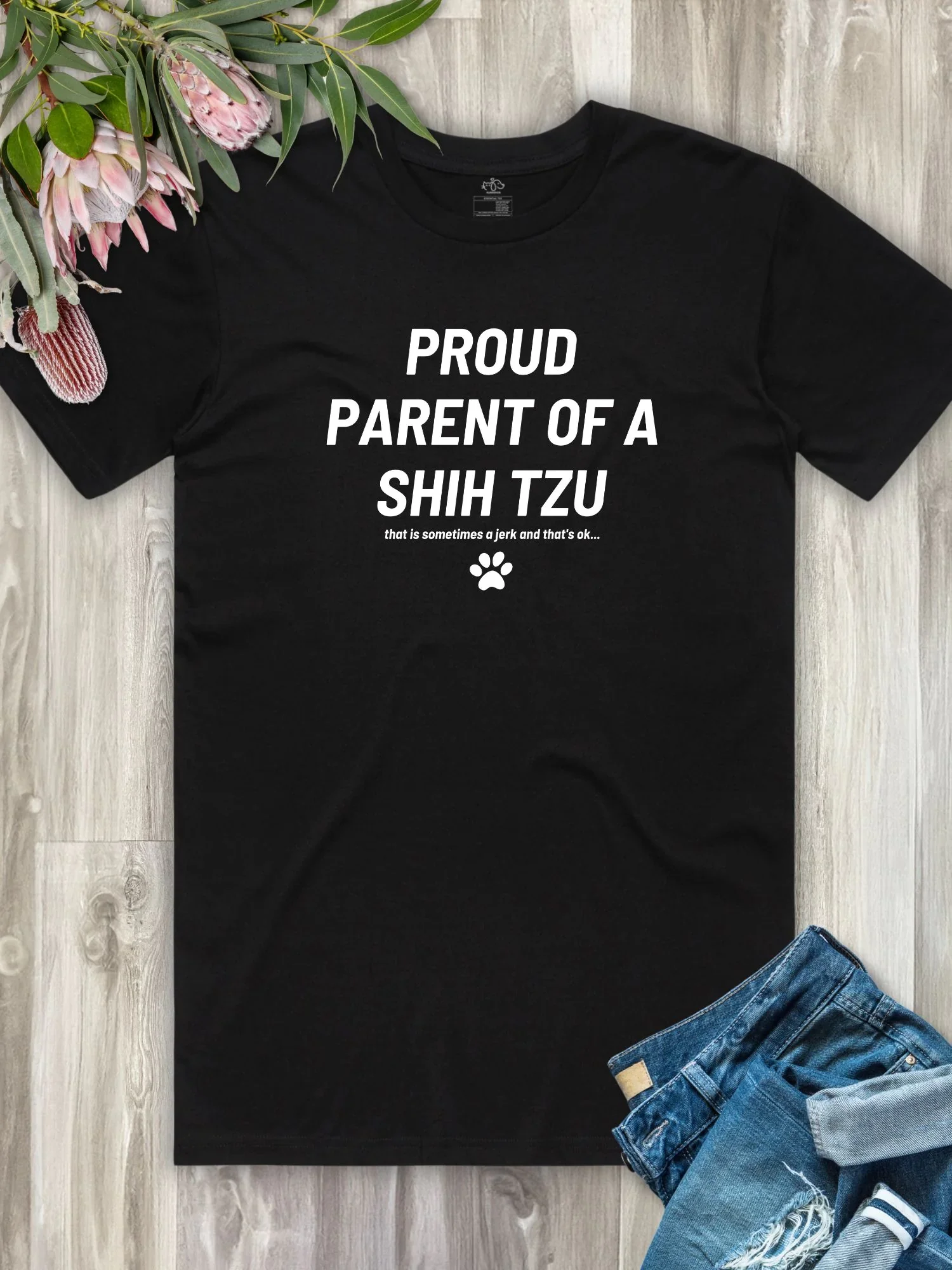 Proud Parent Of A Shih Tzu Regular Fit T-Shirt