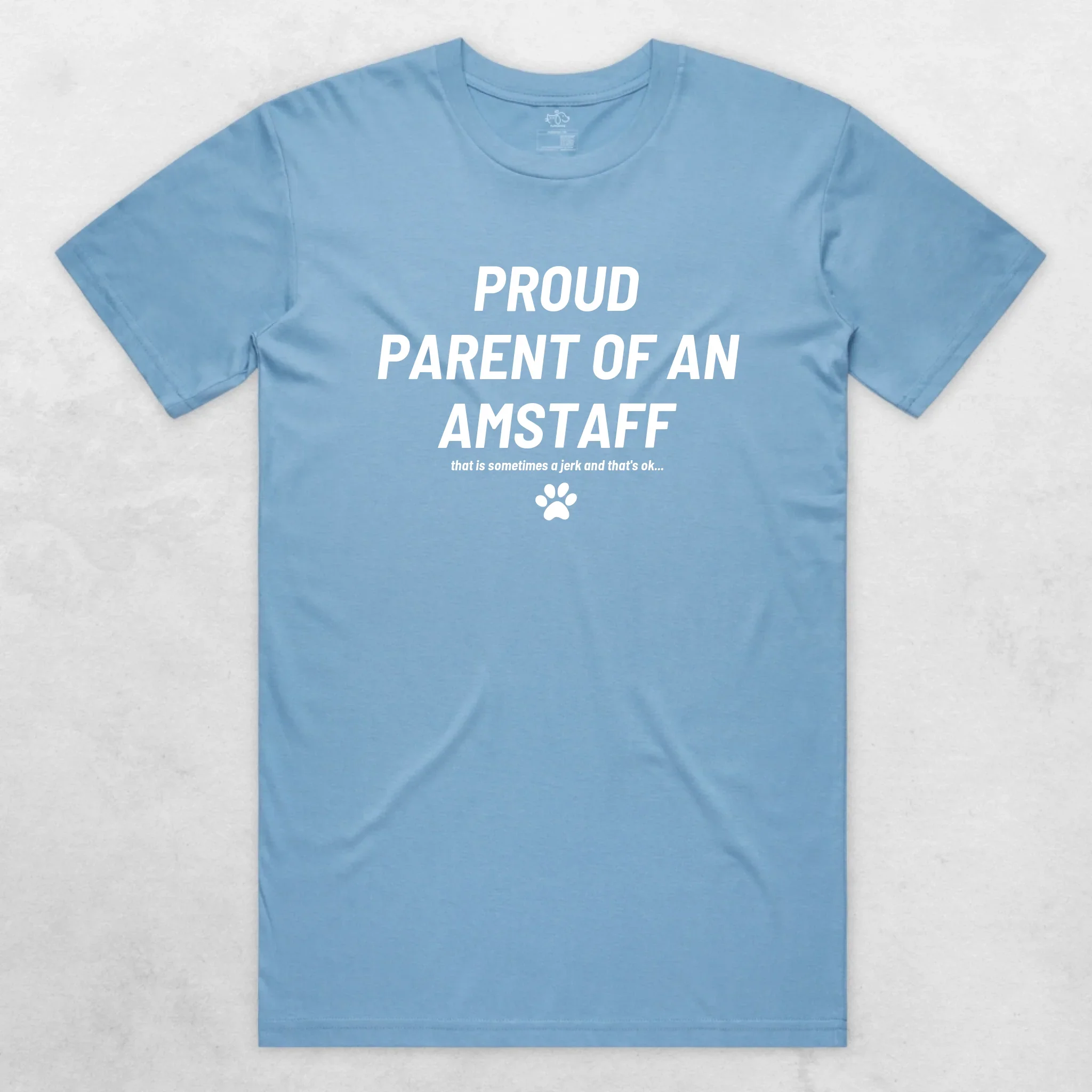 Proud Parent Of An Amstaff Regular Fit T-Shirt - Image 11