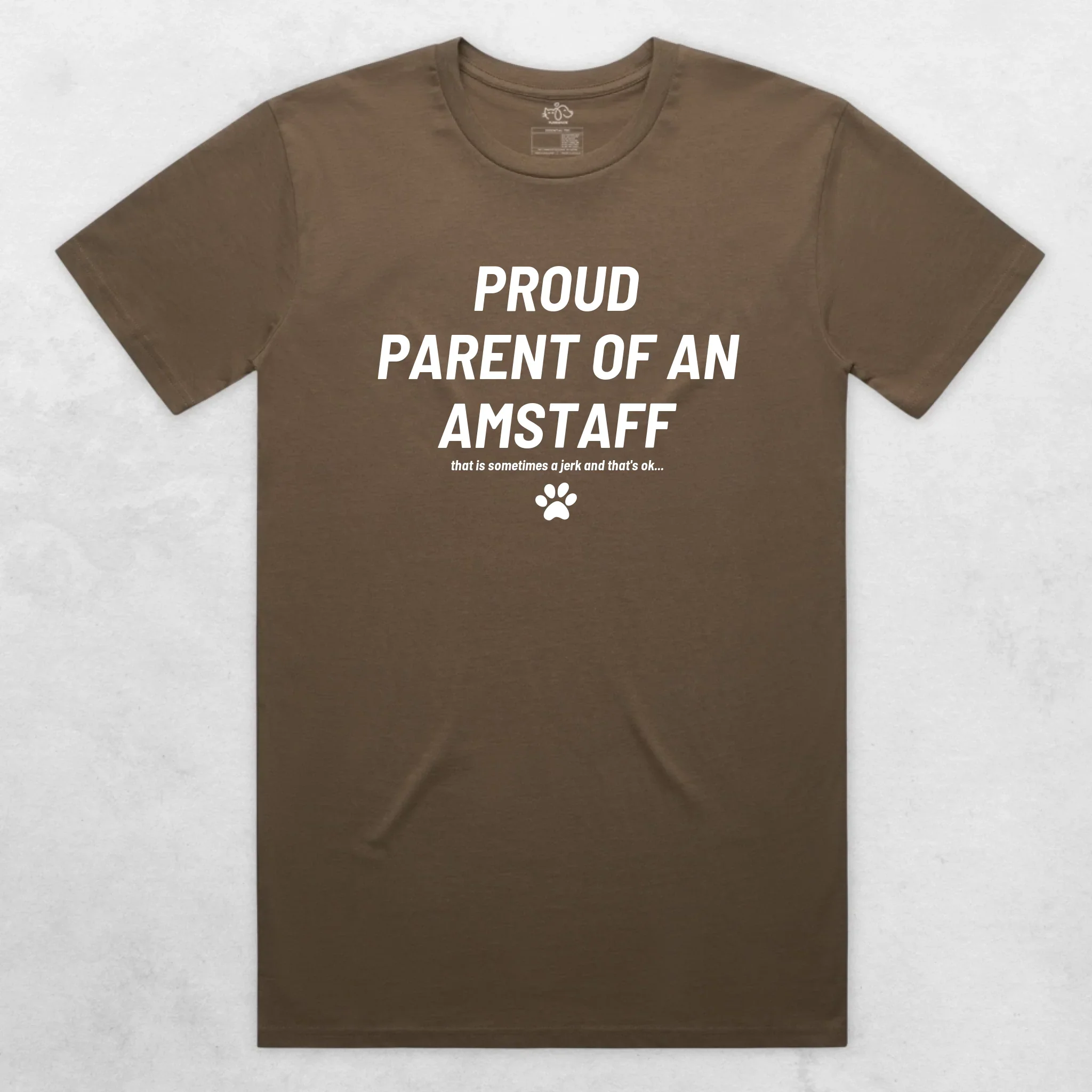 Proud Parent Of An Amstaff Regular Fit T-Shirt - Image 12