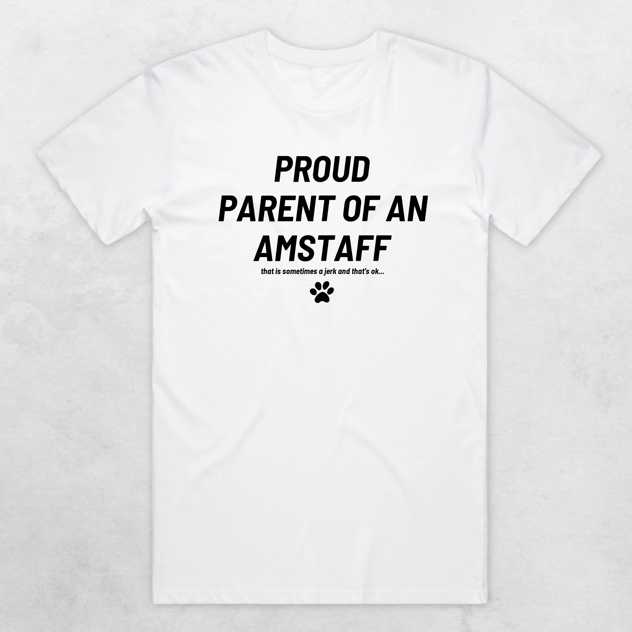 Proud Parent Of An Amstaff Regular Fit T-Shirt - Image 14