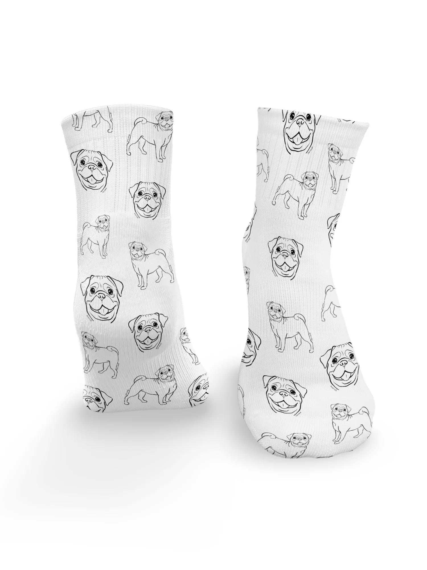 Pug Ankle Socks - Image 5