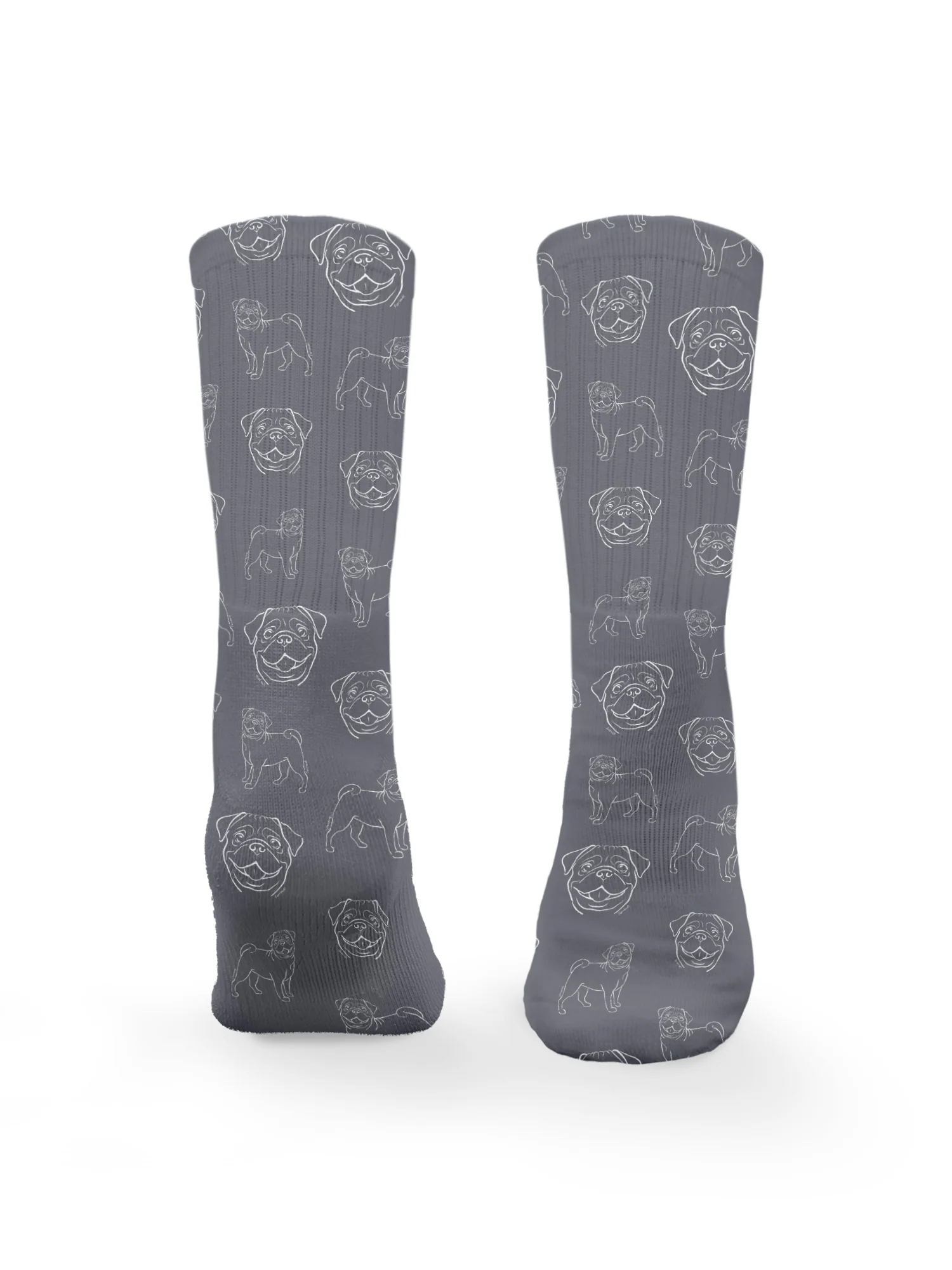 Pug Crew Socks - Image 2