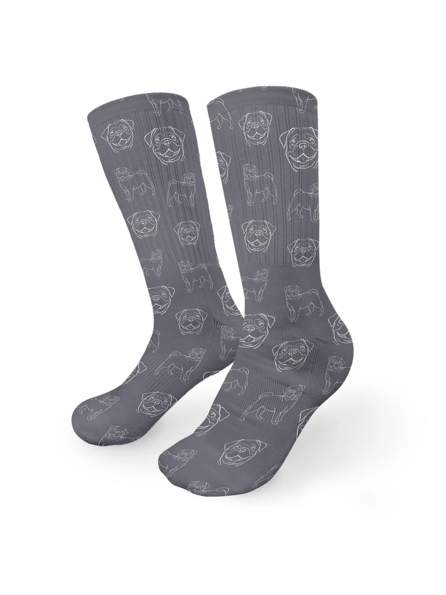 Pug Crew Socks - Image 5