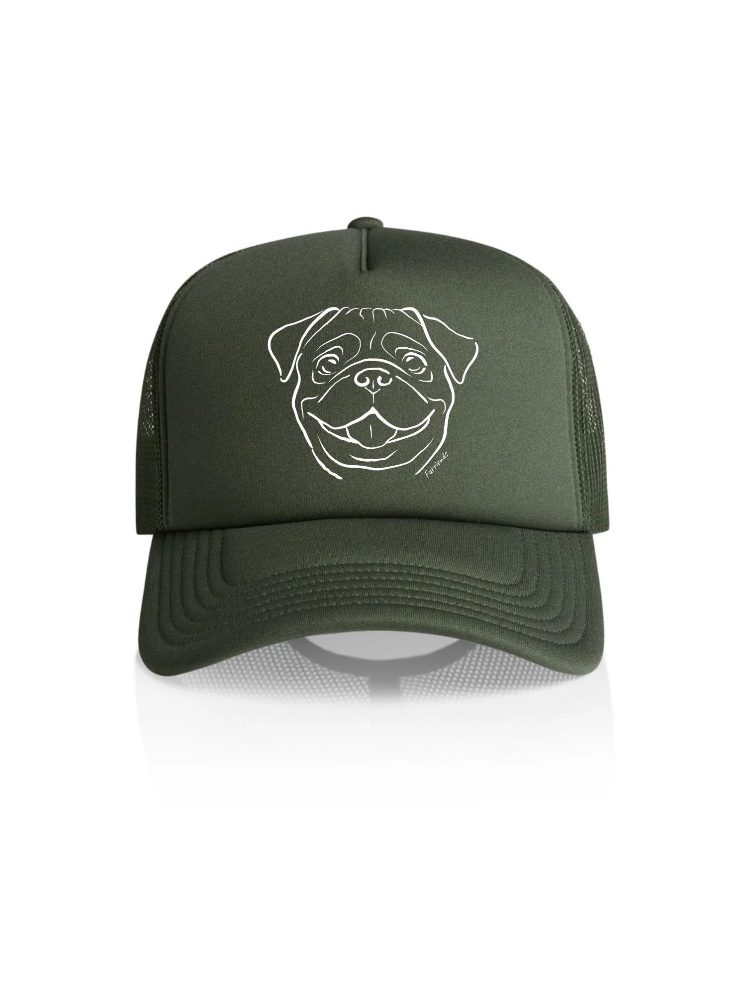 Pug Foam Trucker Cap - Image 16