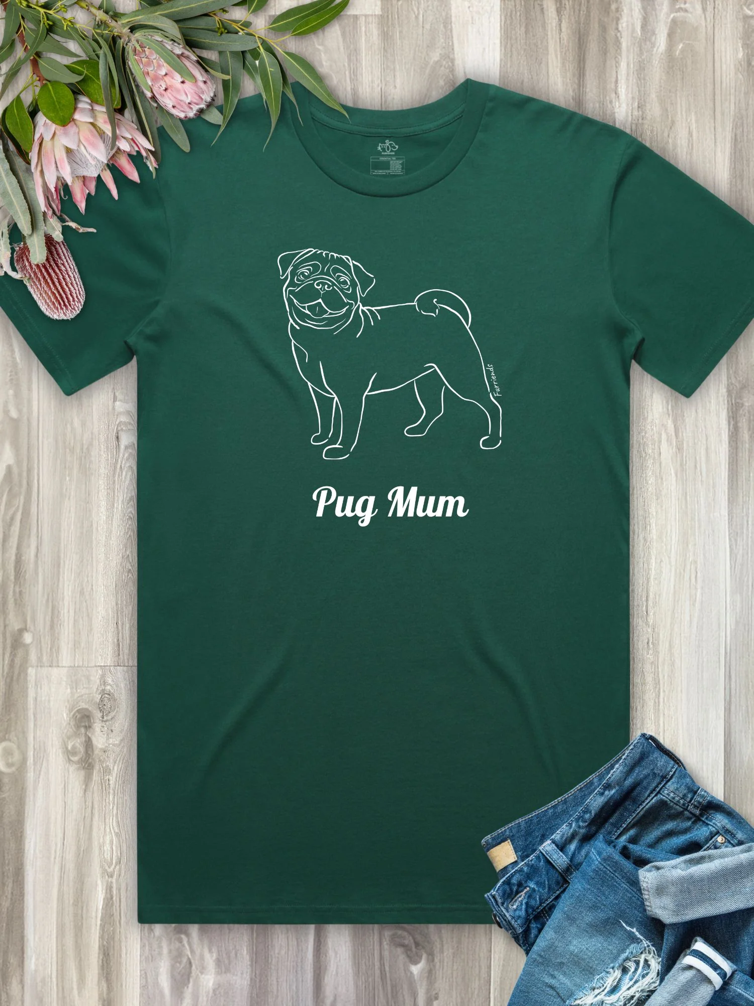 Pug Mum Regular Fit T-shirt - Image 12