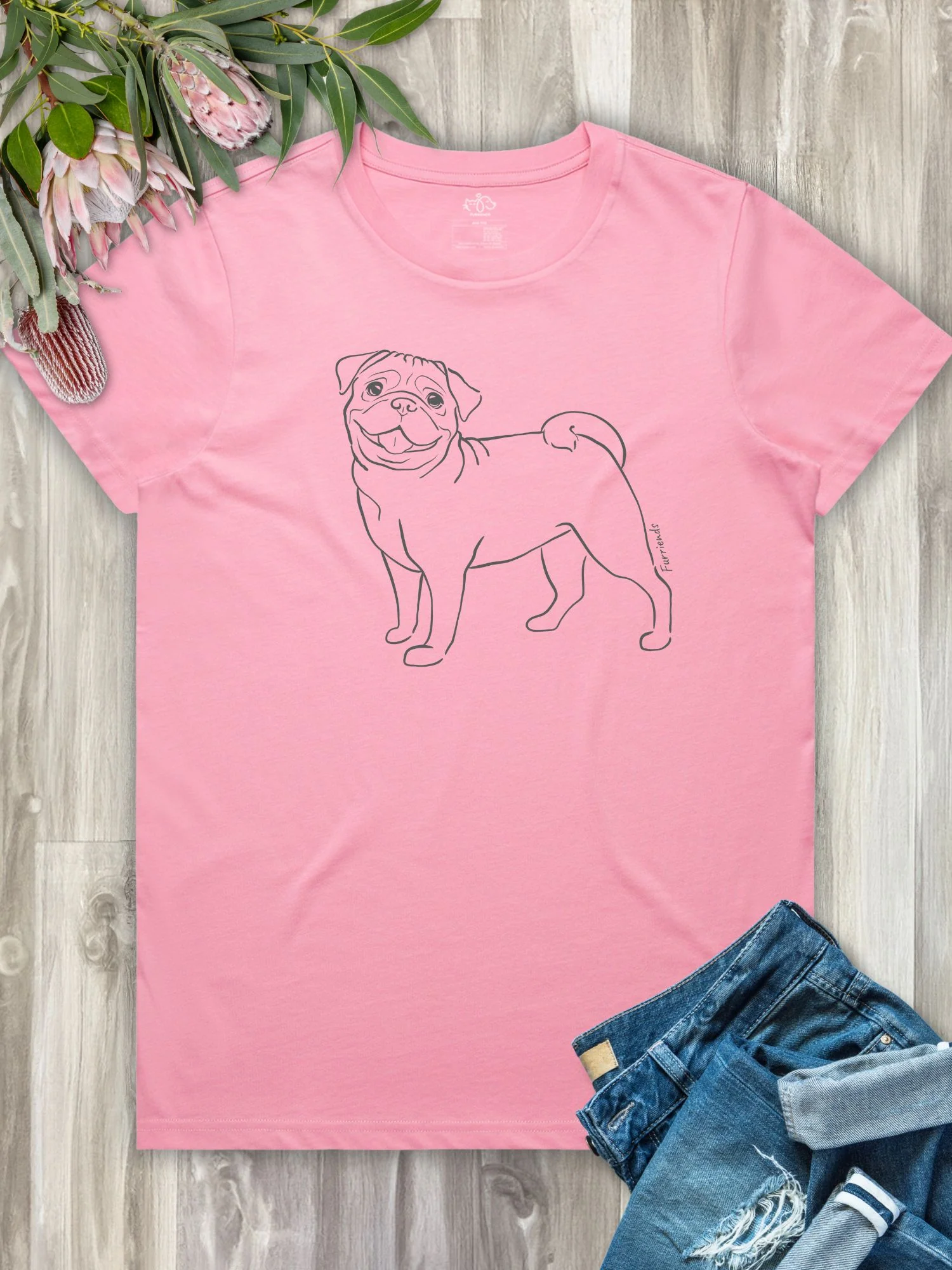 Pug Regular Fit T-shirt - Image 10
