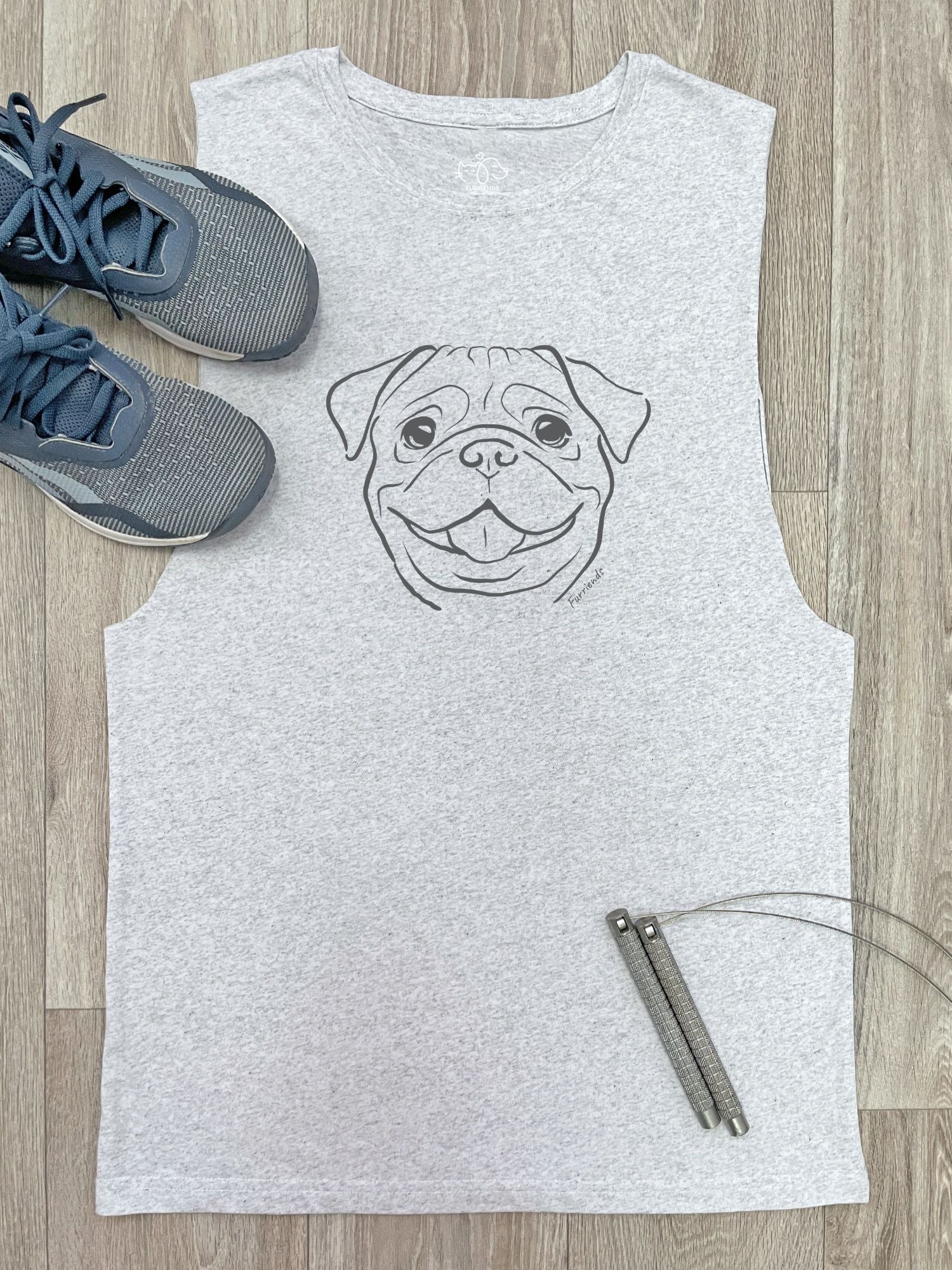 Pug Tank Top - Image 3