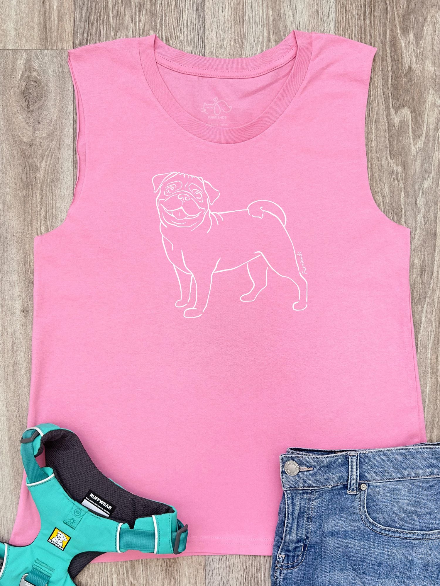 Pug Tank Top - Image 4