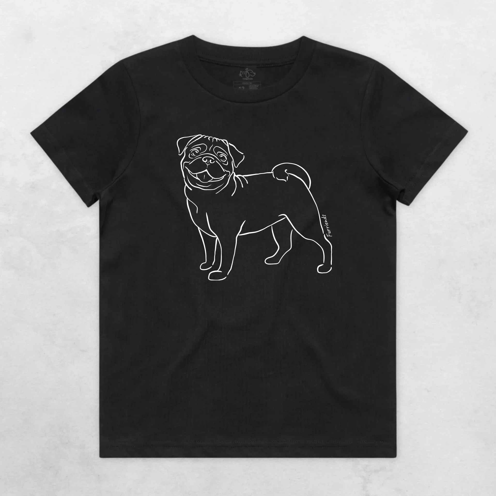 Pug Youth T-Shirt - Image 2