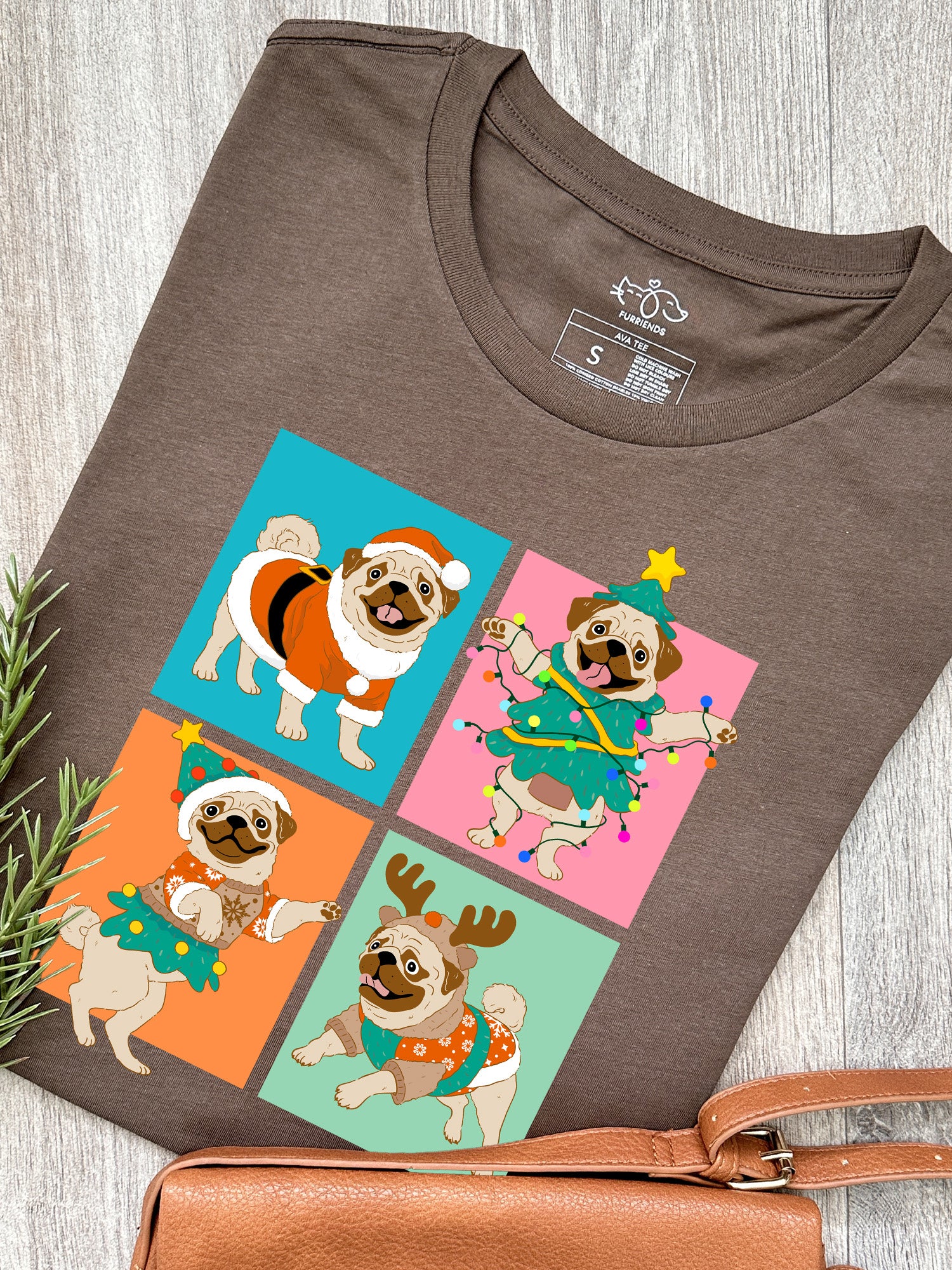 Pugmas Ava Women's Regular Fit Tee - Image 5