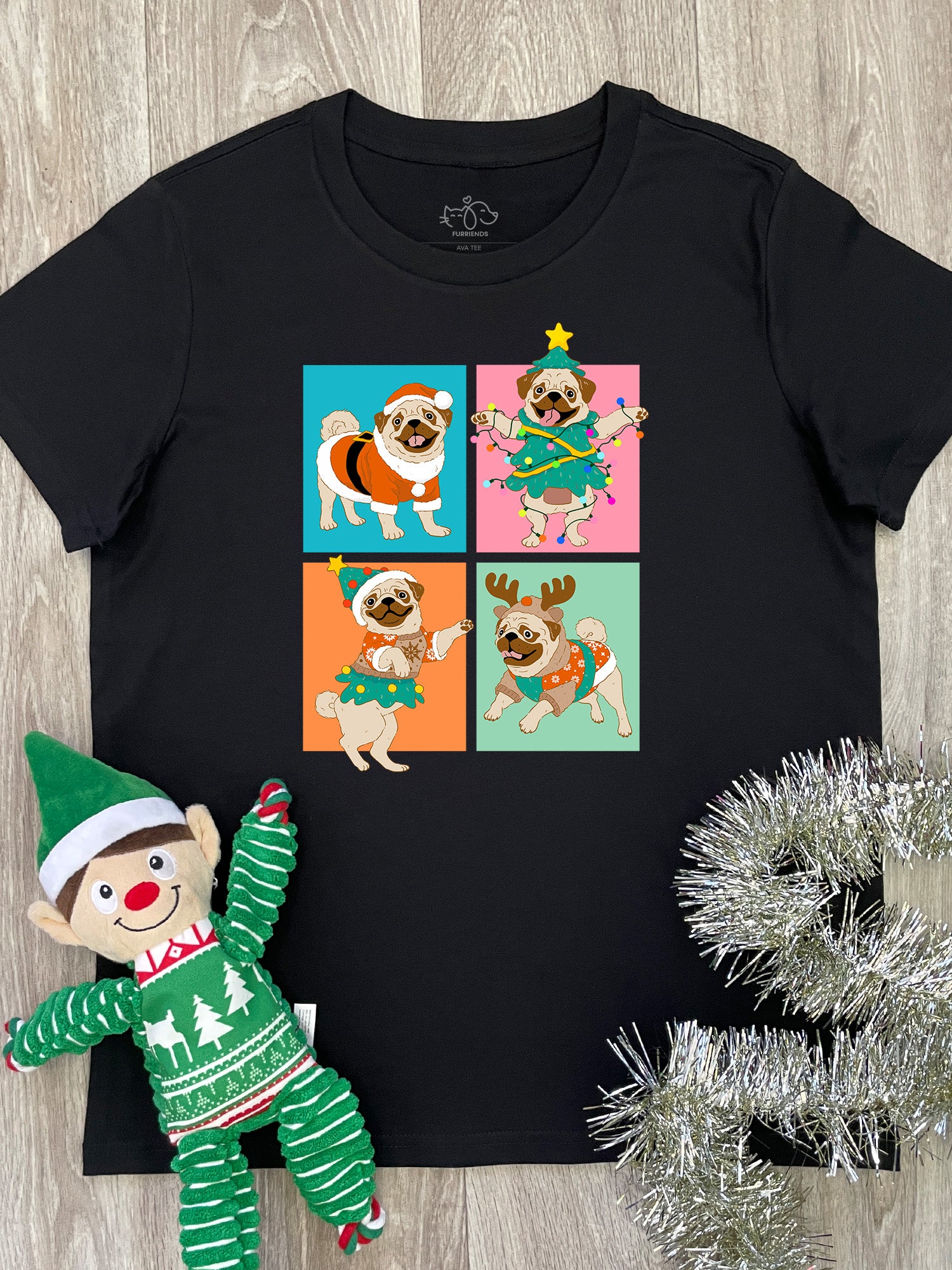 Pugmas Ava Women's Regular Fit Tee - Image 7