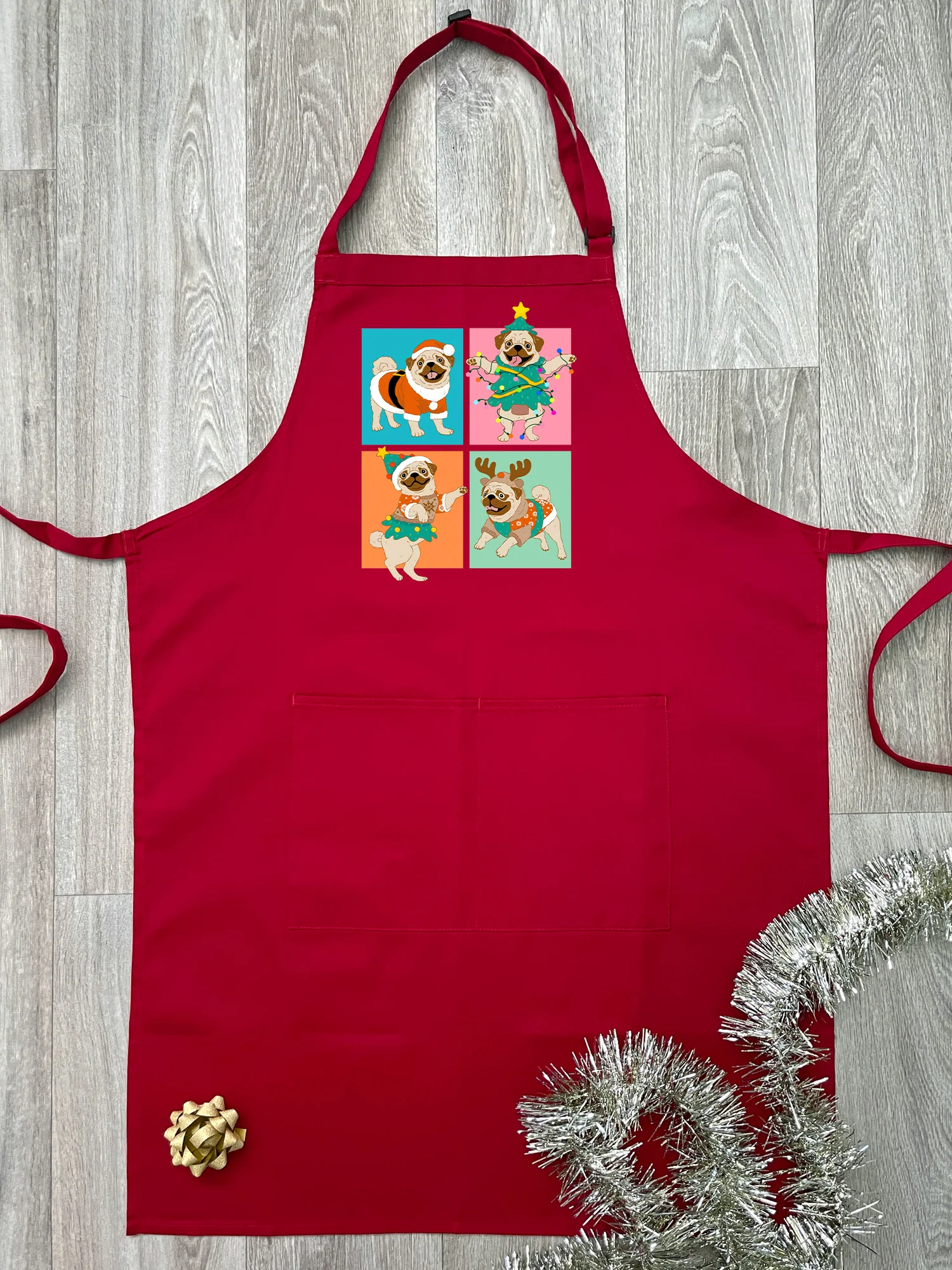 Pugmas Bib Apron - Image 2