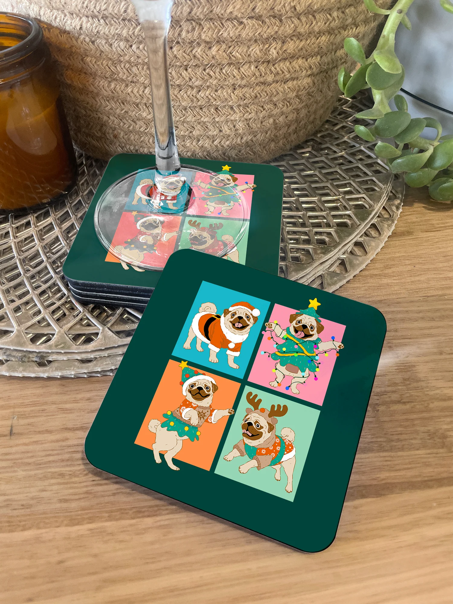 Pugmas Coaster - Image 2