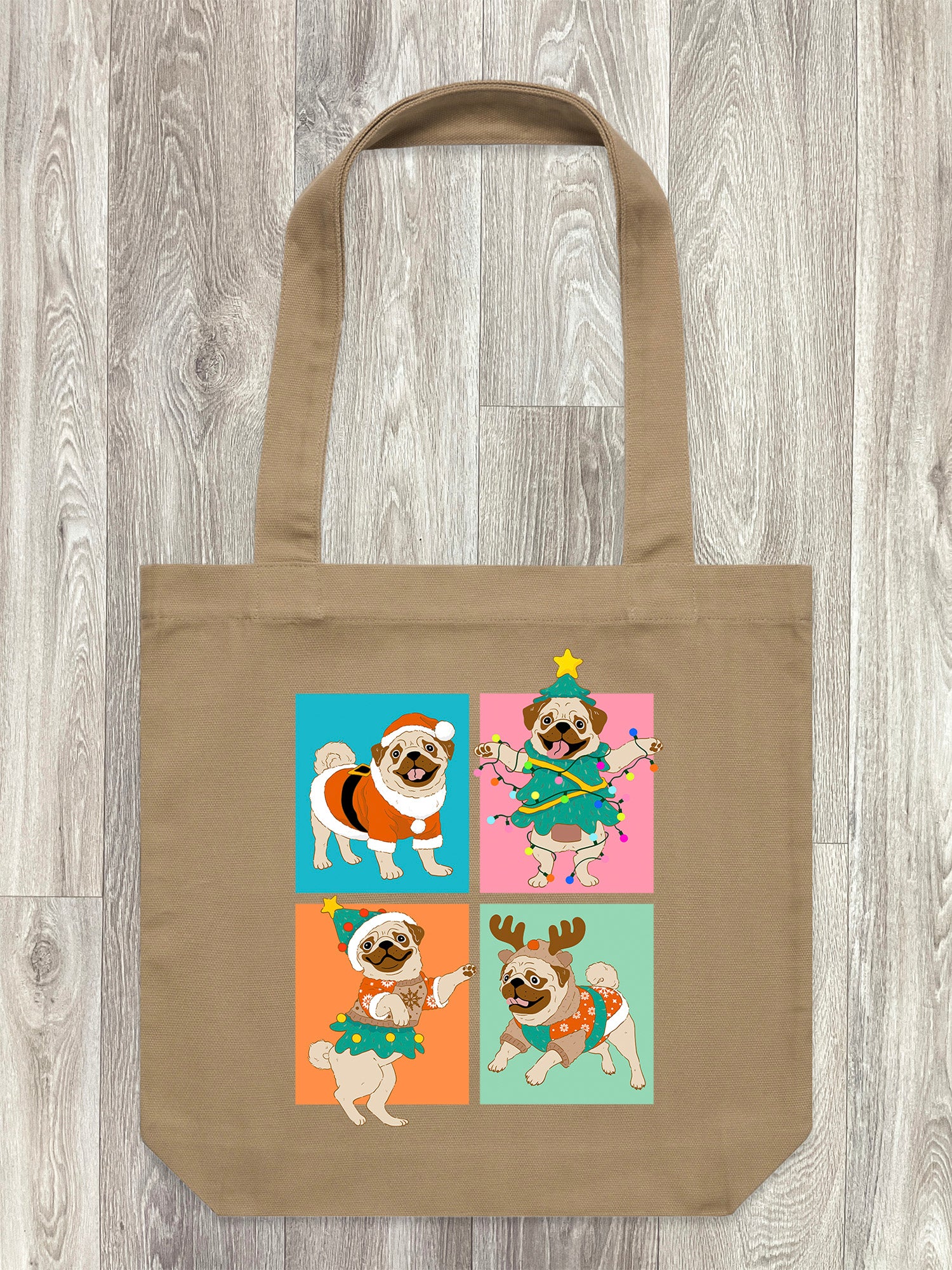 Pugmas Edith Tote Bag - Image 4