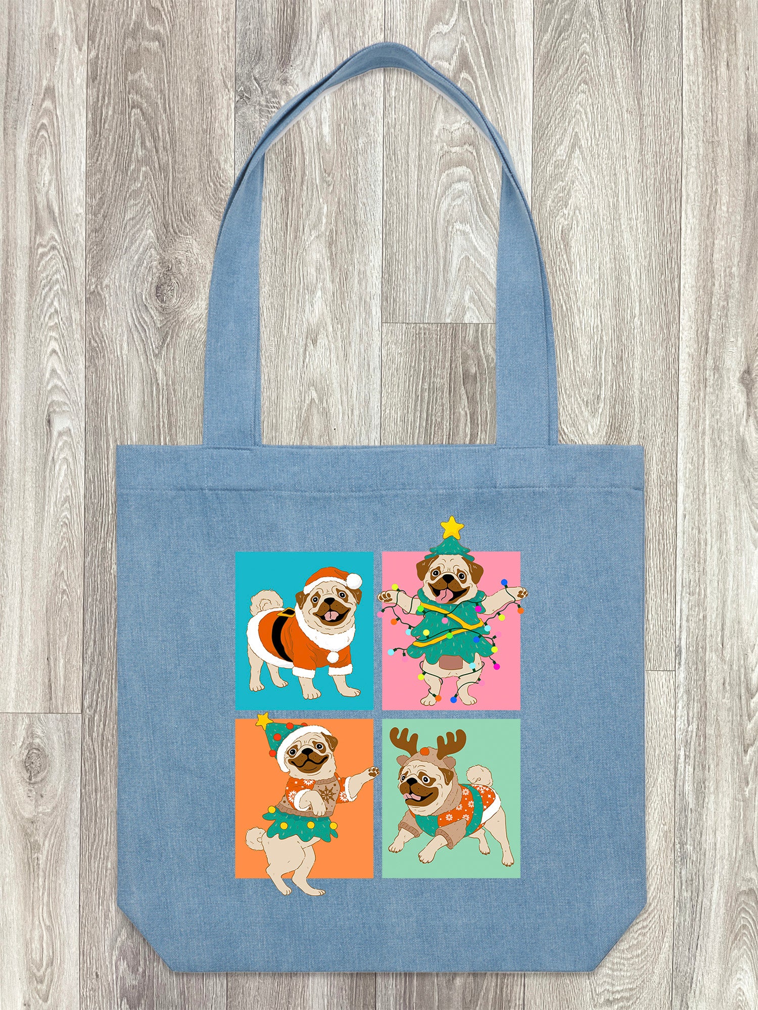 Pugmas Edith Tote Bag - Image 5