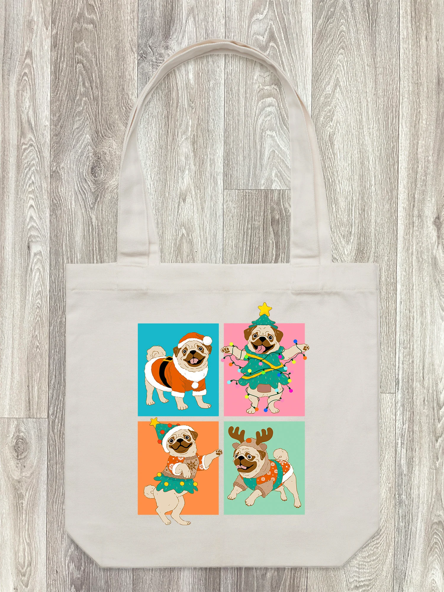 Pugmas Edith Tote Bag - Image 9