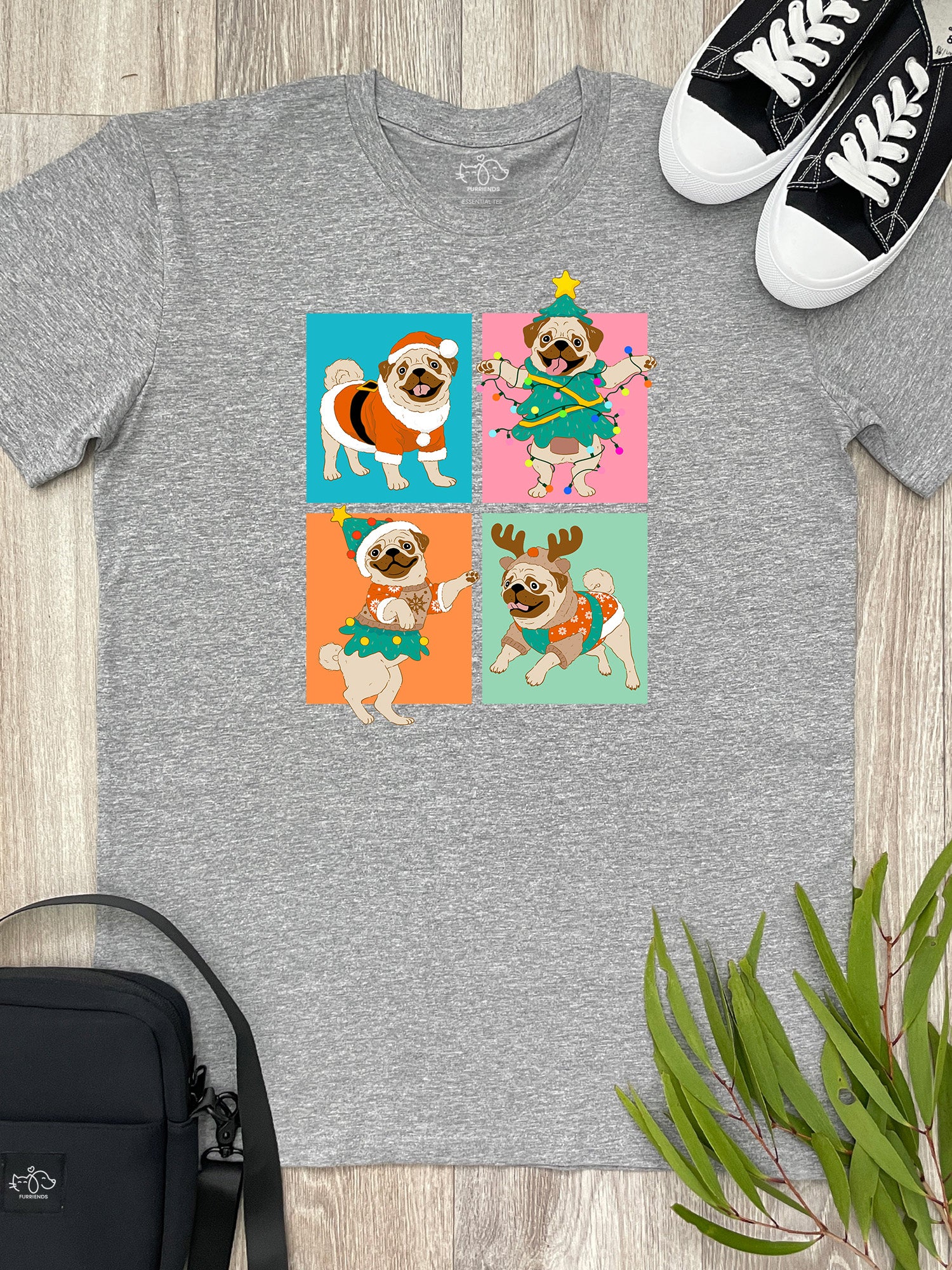 Pugmas Essential Unisex Tee - Image 5