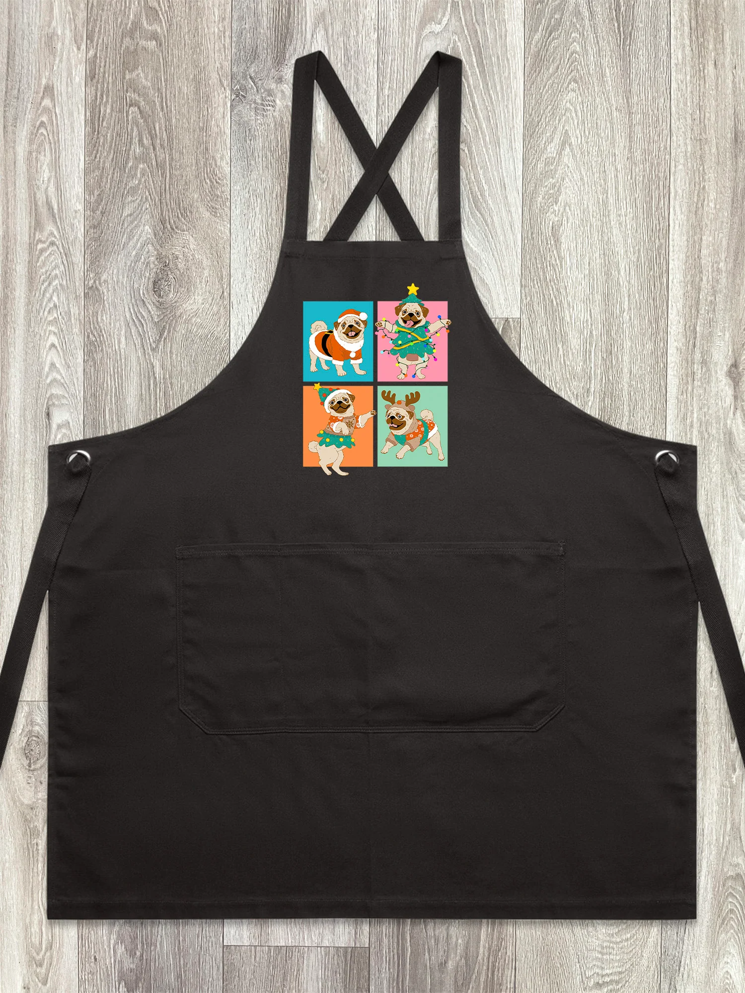 Pugmas Jarrah Crossback Apron - Image 4