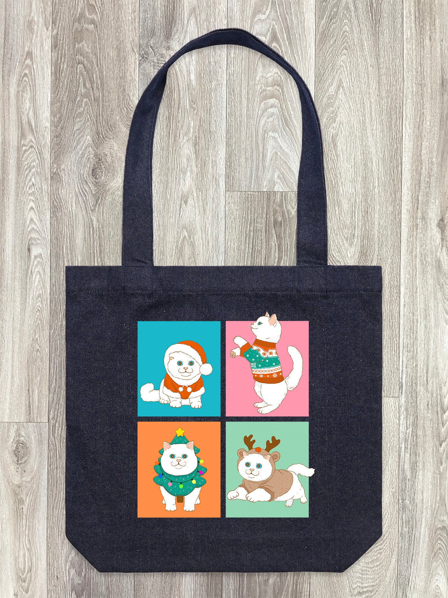 Purrmas Edith Tote Bag - Image 2