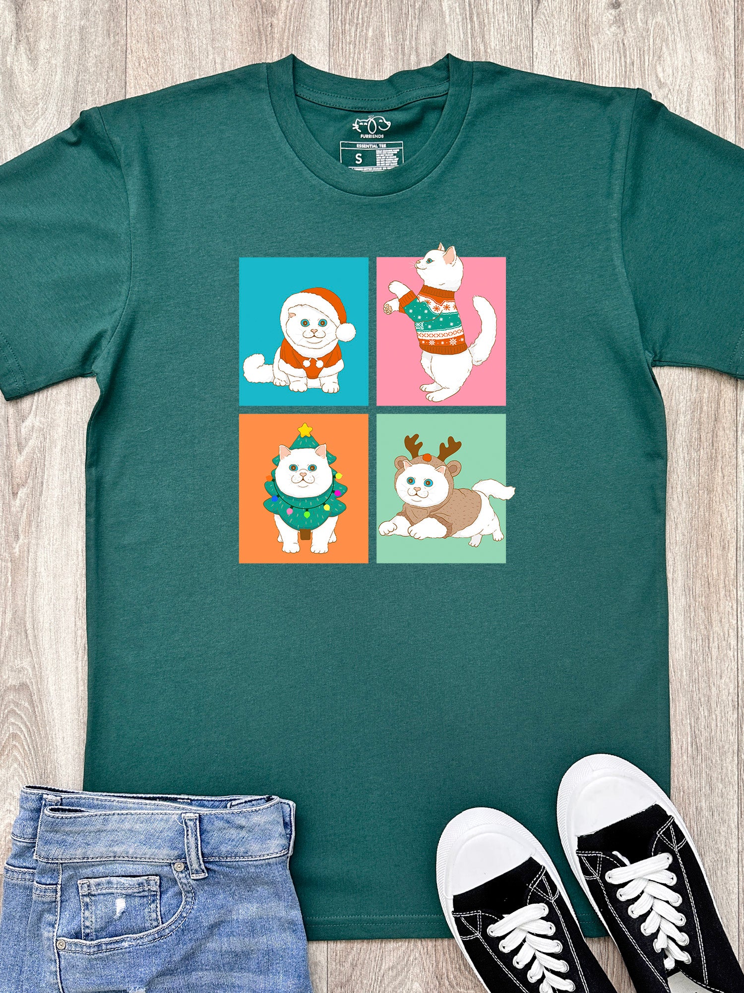 Purrmas Essential Unisex Tee - Image 6