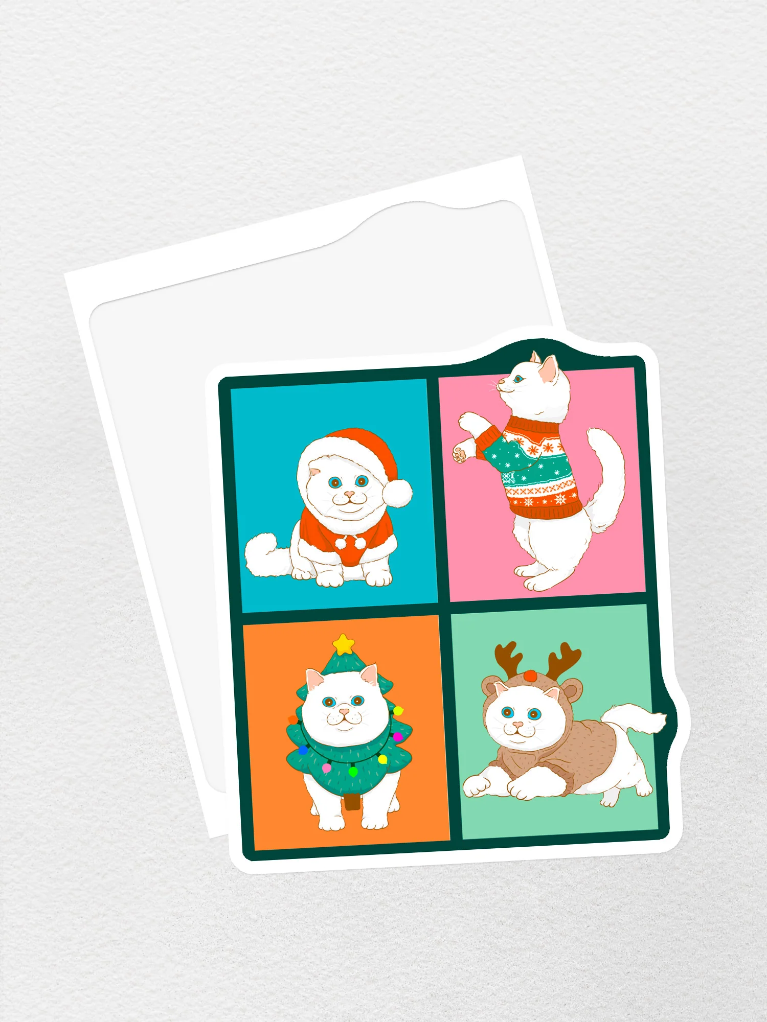 Purrmas Sticker - Image 2