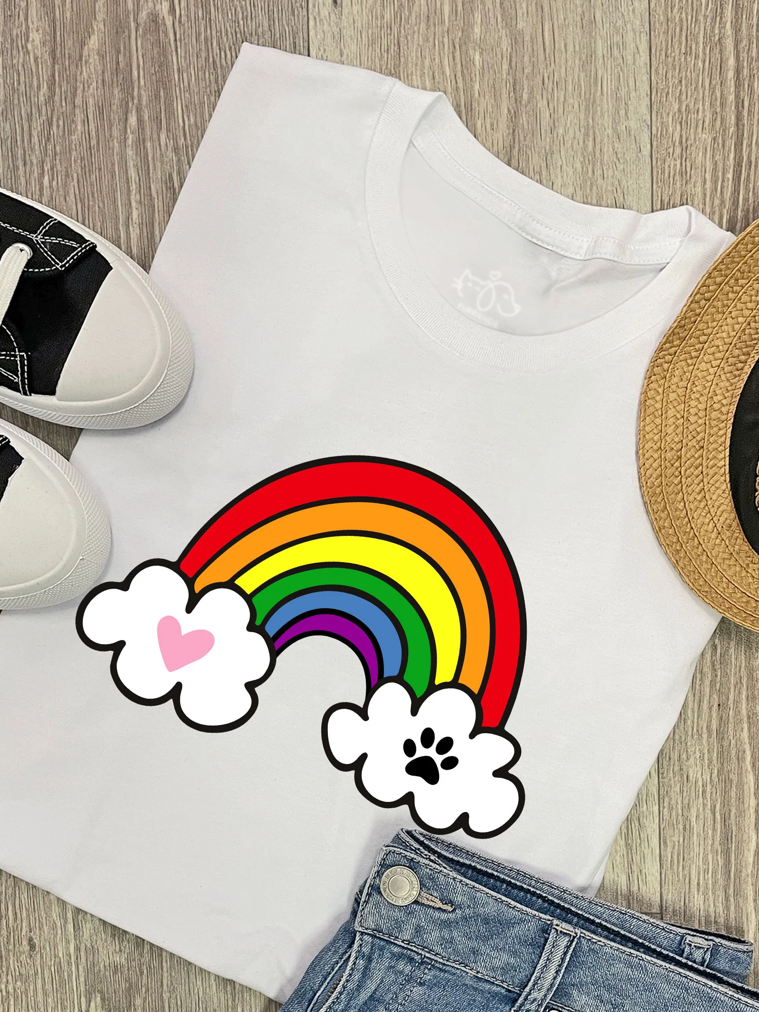Rainbow Bridge Ava Women's Regular Fit Tee - Customisable - Image 3