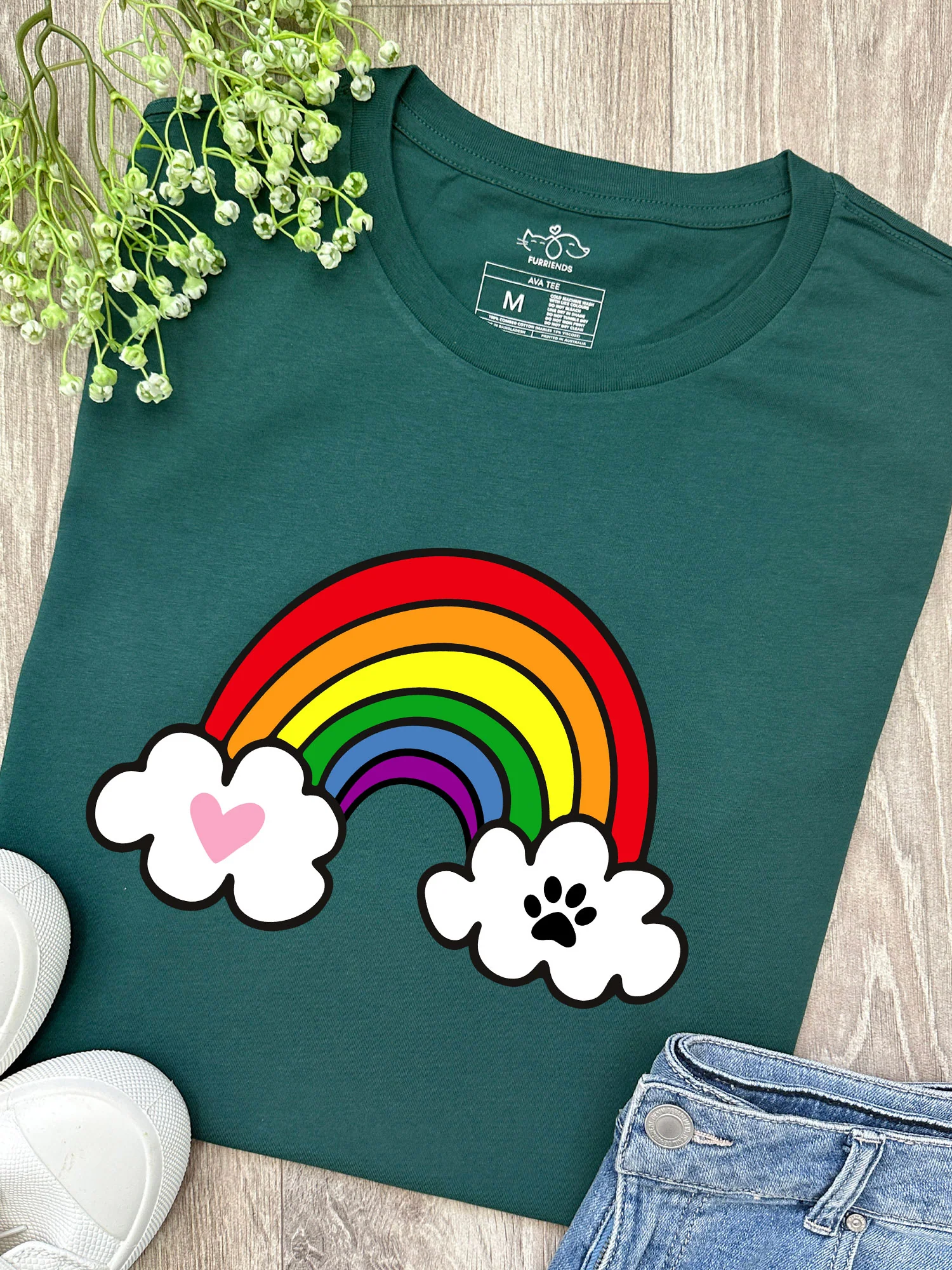 Rainbow Bridge Ava Women's Regular Fit Tee - Customisable - Image 6