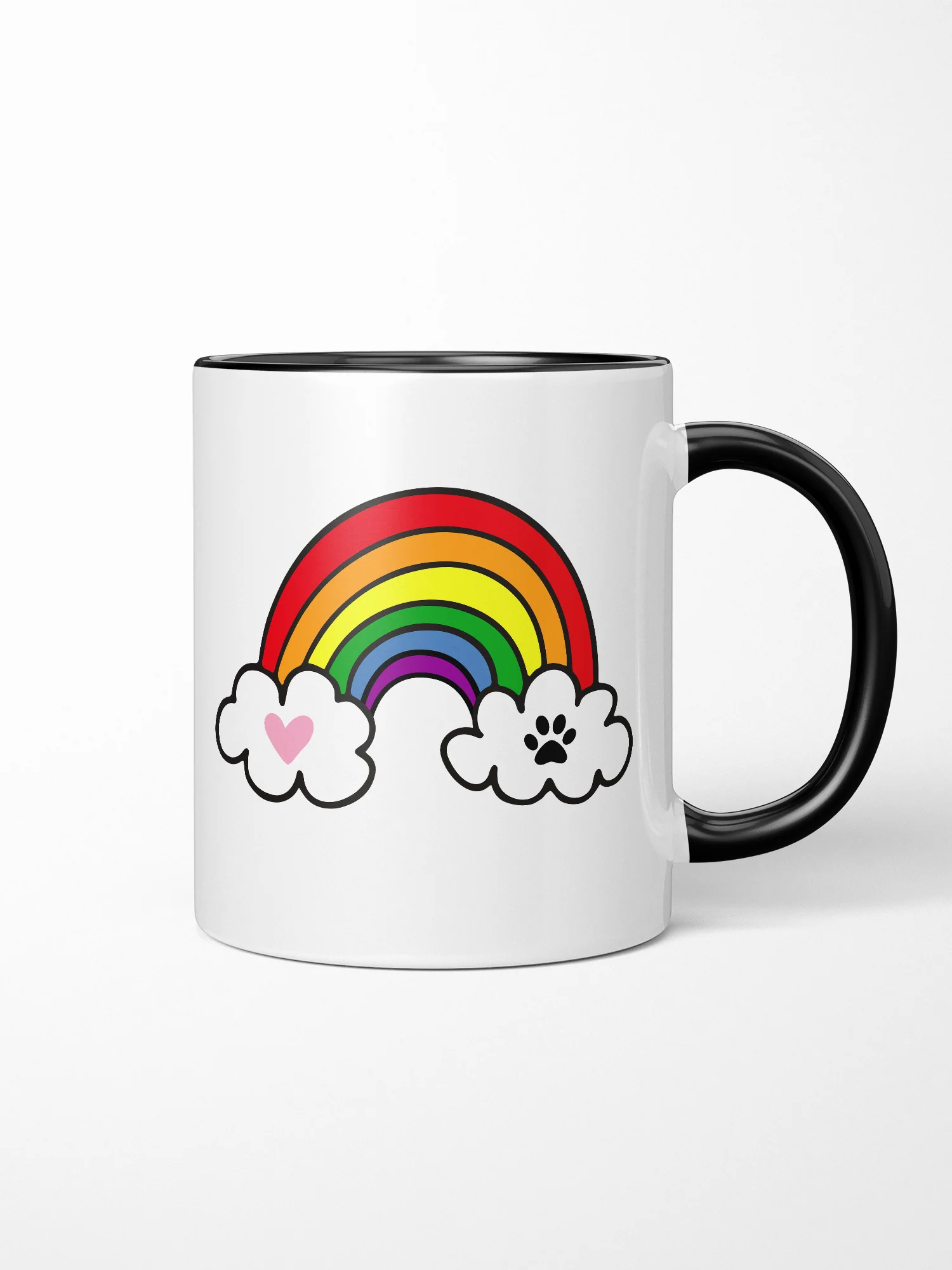 Rainbow Bridge Ceramic Mug - Customisable - Image 2