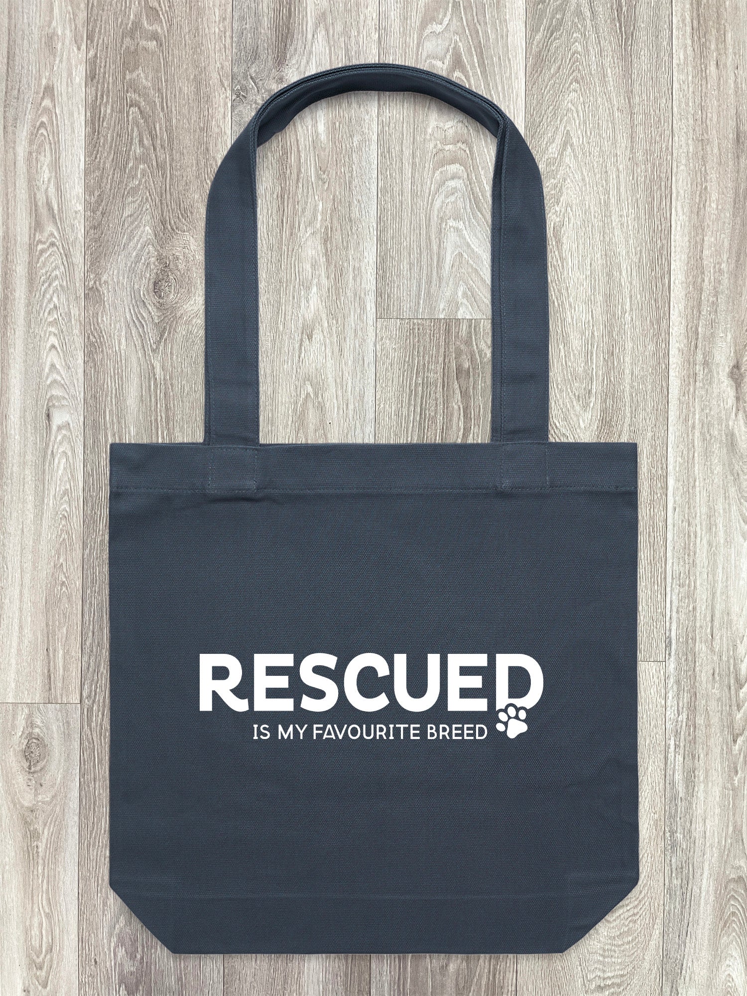 Rescued Is My Favourite Breed Edith Tote Bag - Image 2