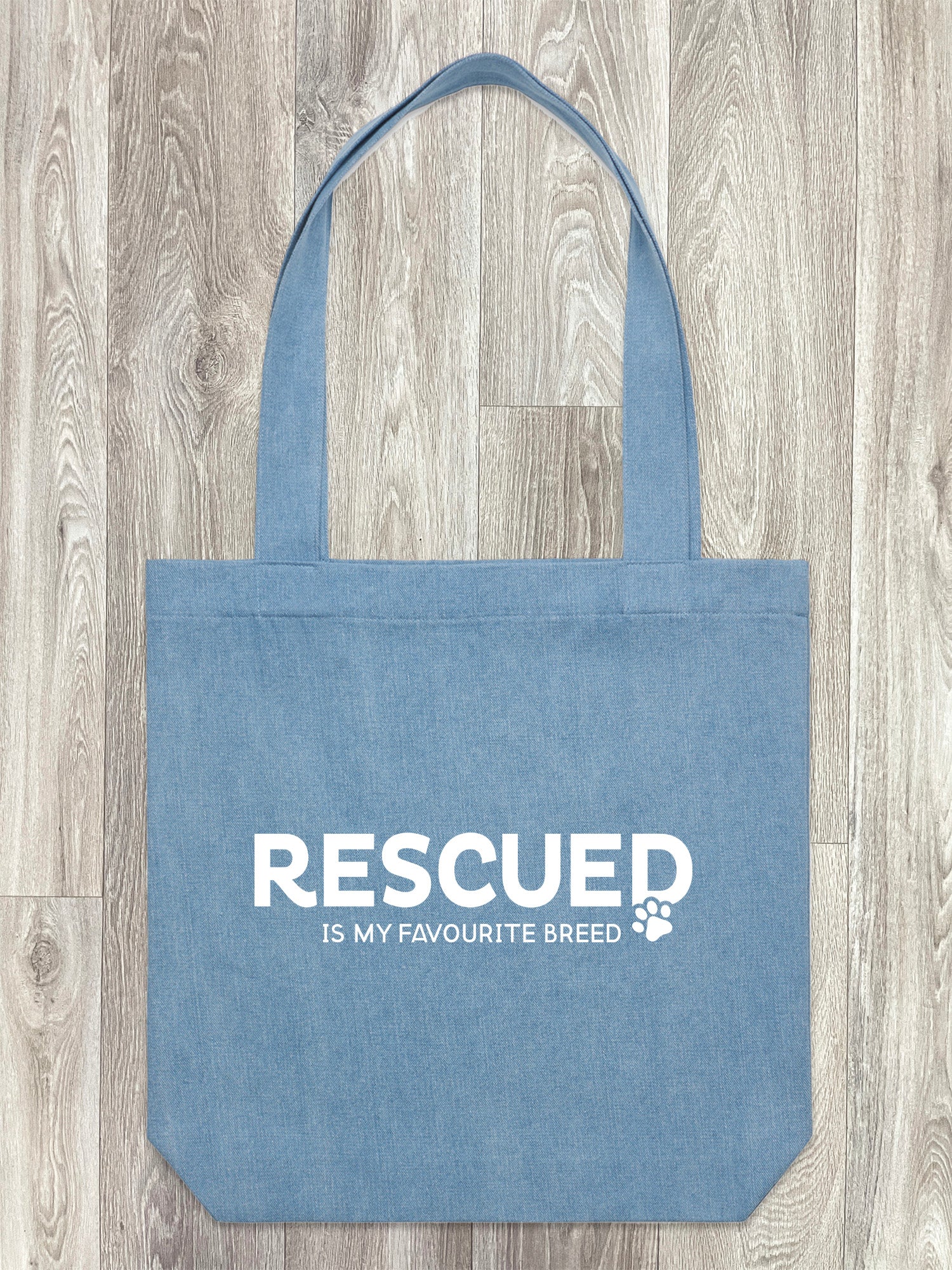 Rescued Is My Favourite Breed Edith Tote Bag - Image 6