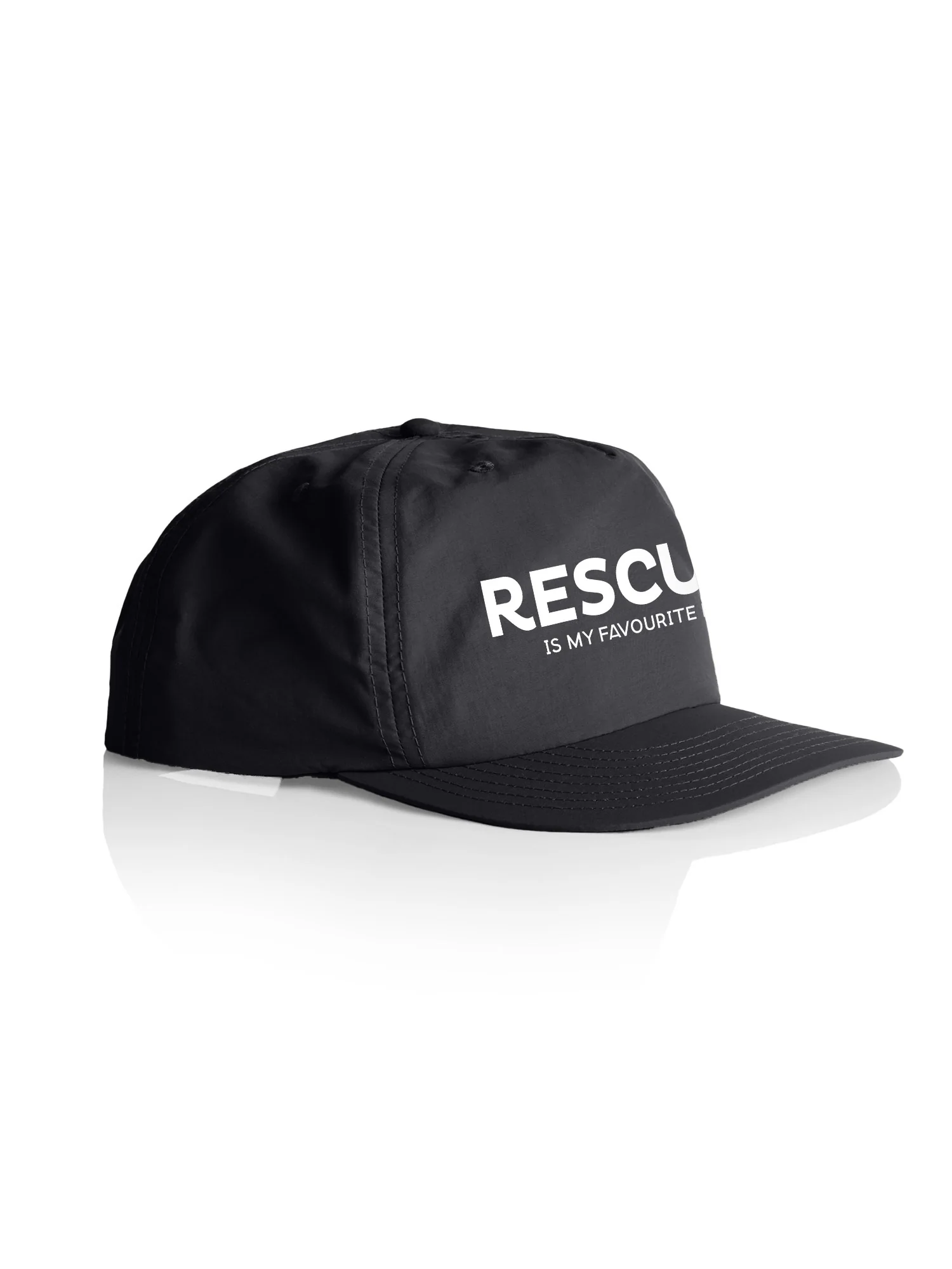 Rescued Is My Favourite Breed Quick-Dry Cap - Image 11