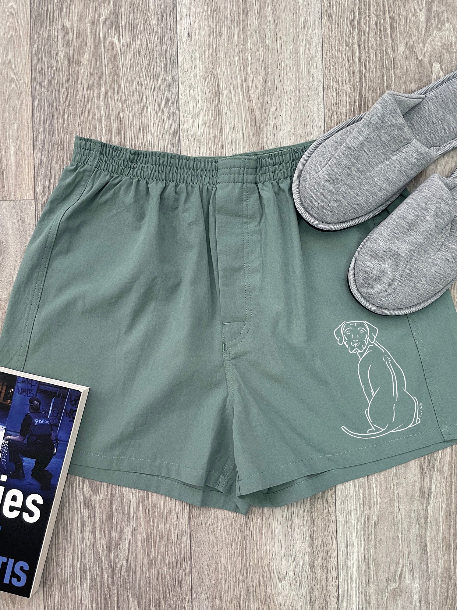 Rhodesian Ridgeback Finley Cotton Boxer Shorts - Image 6